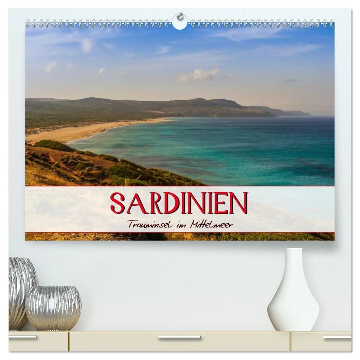 Cover: 9783516108835 | Sardinien Panoramakalender (hochwertiger Premium Wandkalender 2026...