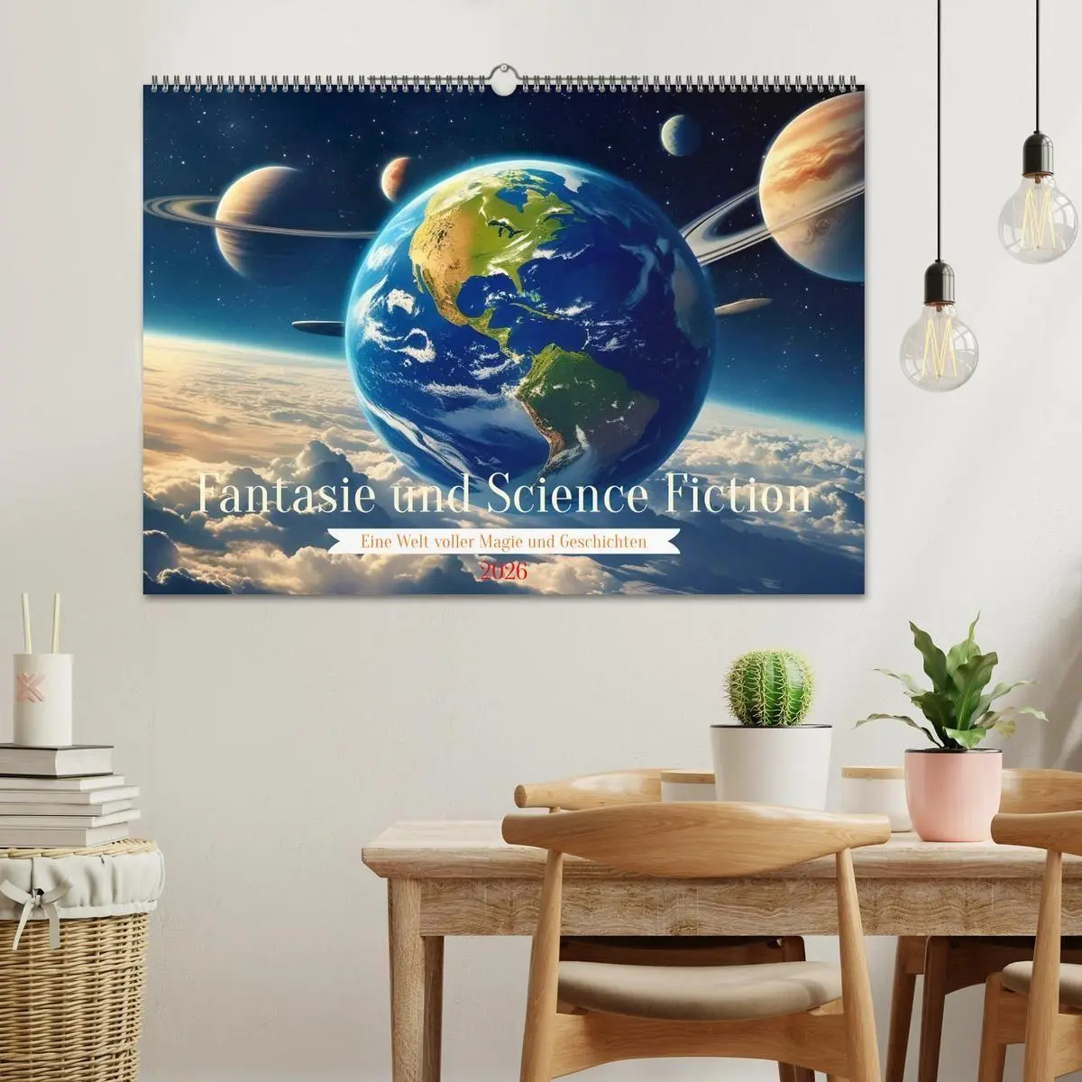 Bild: 9783516658835 | Fantasie und Science Fiction (Wandkalender 2026 DIN A2 quer),...