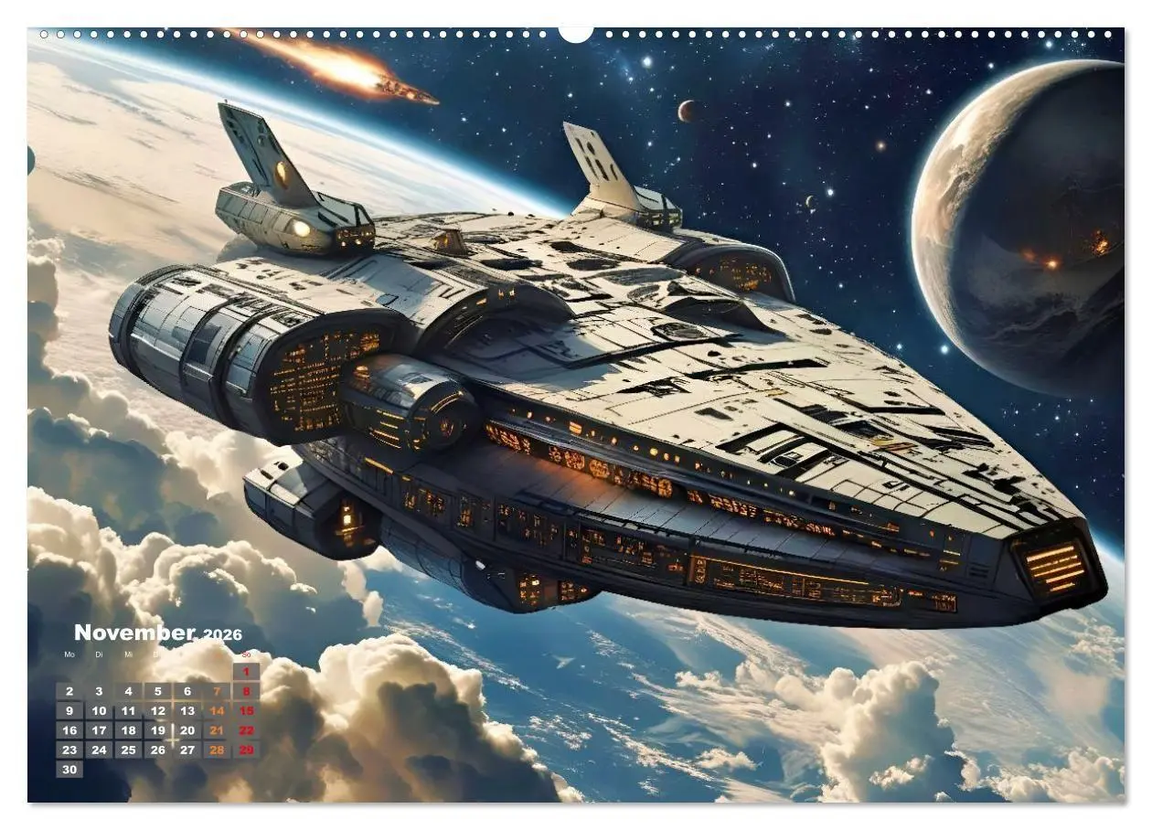 Bild: 9783516658835 | Fantasie und Science Fiction (Wandkalender 2026 DIN A2 quer),...