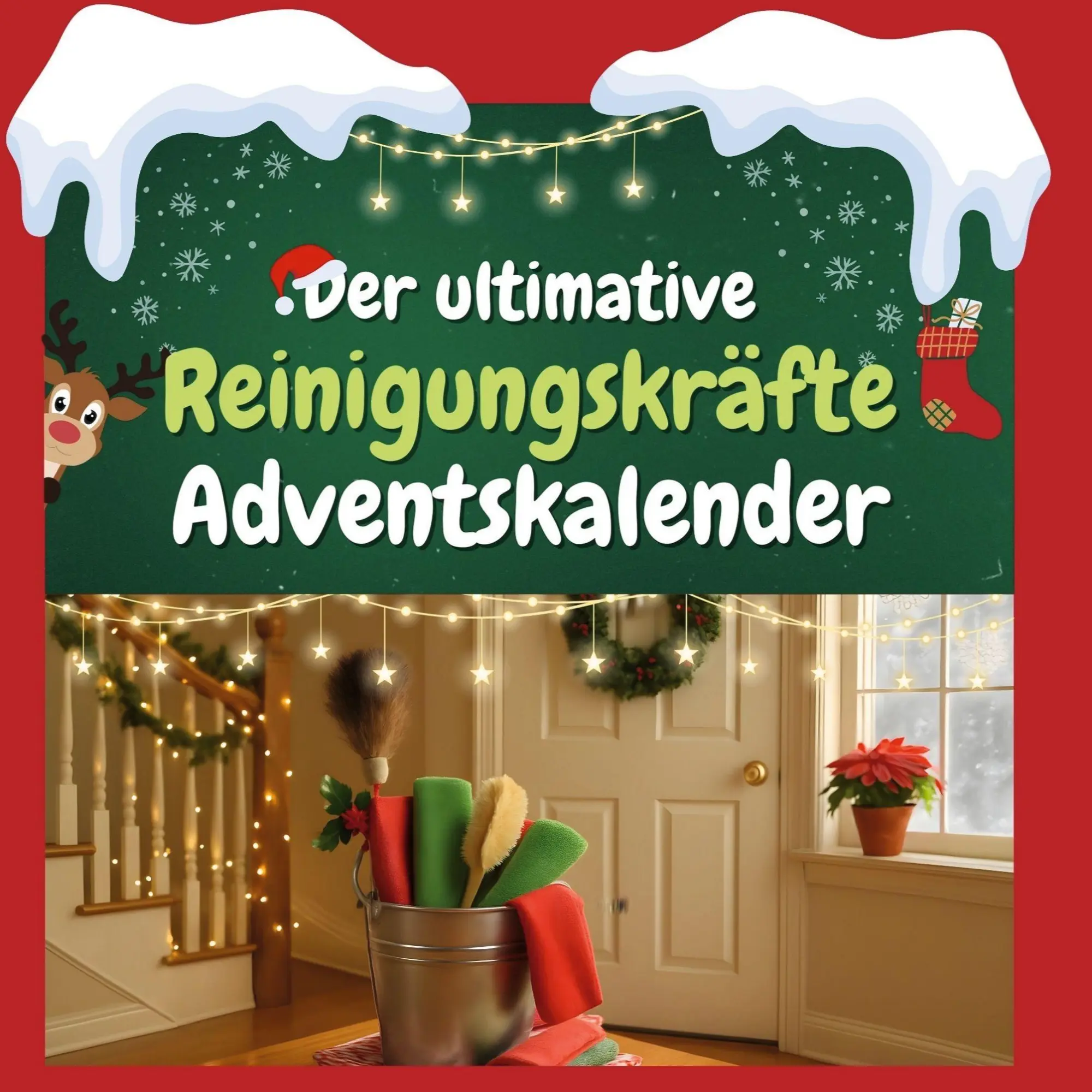 Cover: 9783695308835 | Der ultimative Reinigungskräfte-Adventskalender | Leah Schwarz | Buch