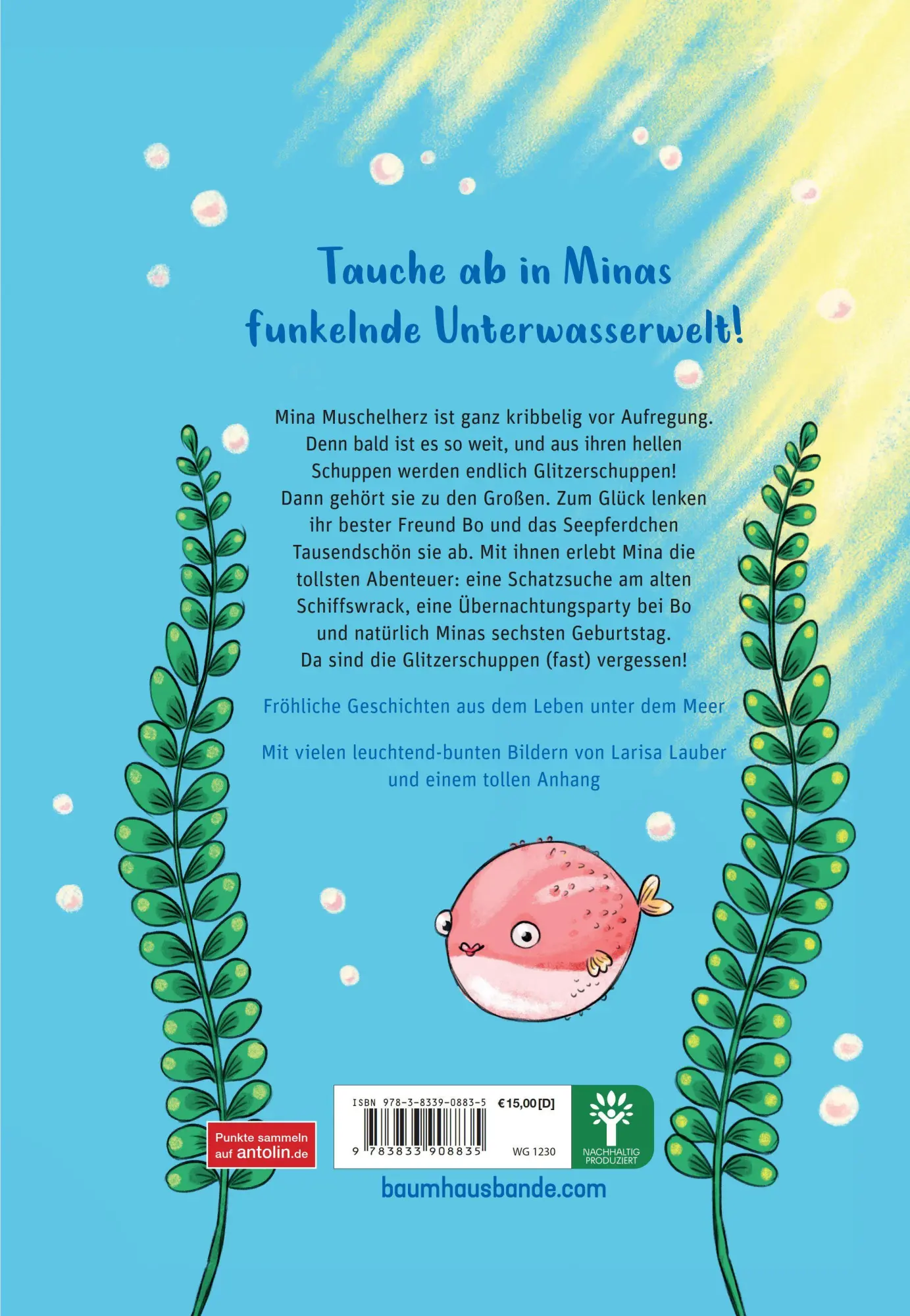 Bild: 9783833908835 | Mina Muschelherz - Seepferdchen und Glitzerschuppen | Anne Scheller