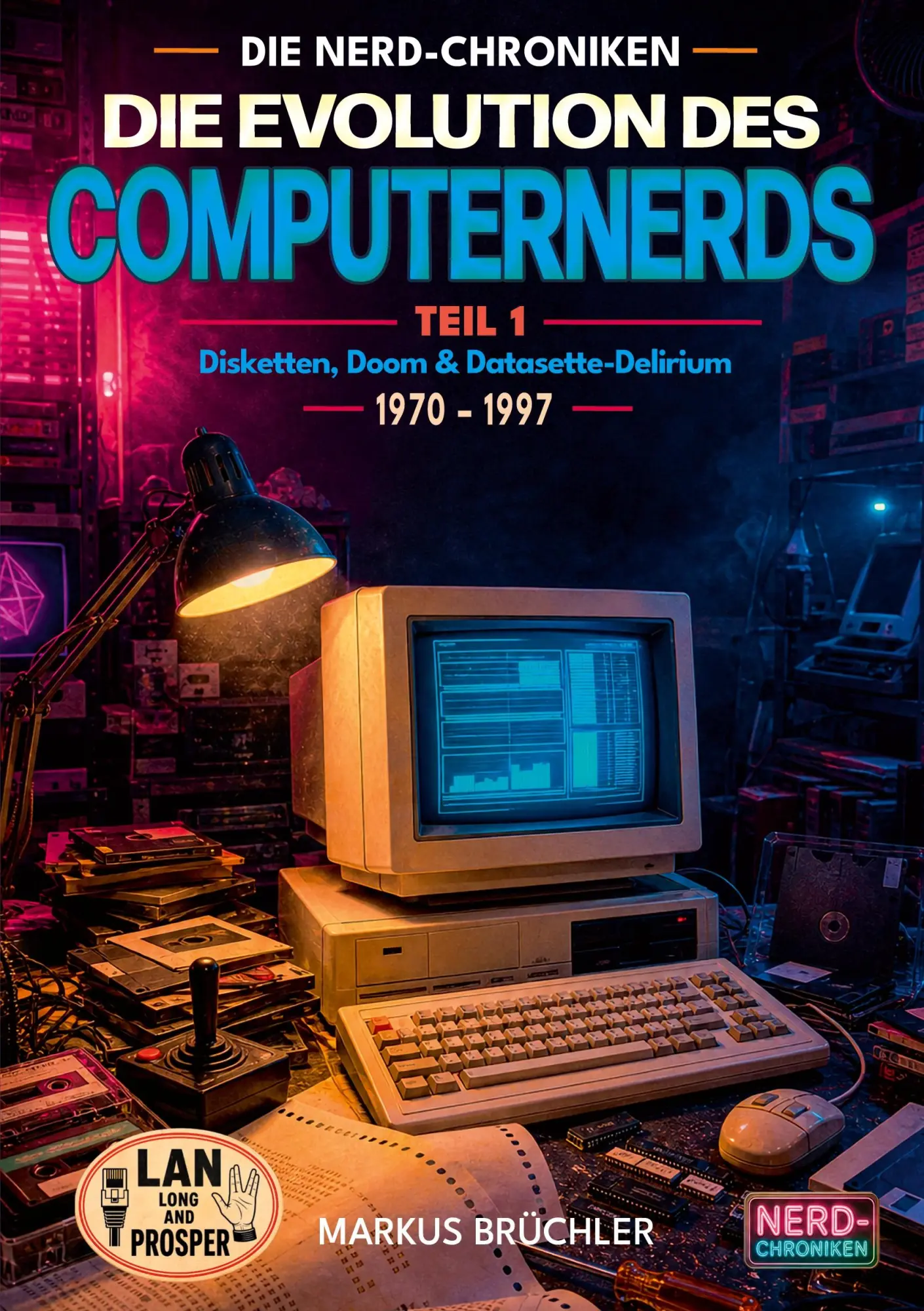 Cover: 9783985788835 | Die Evolution des Computernerds, Teil 1: Disketten, Doom &amp; Datenrausch