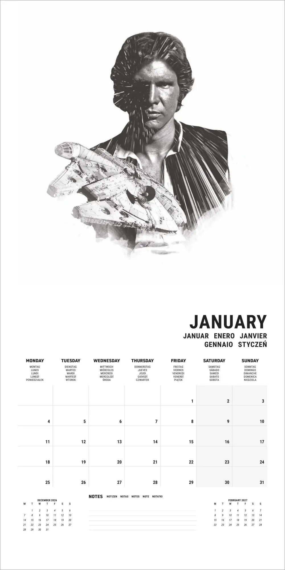 Bild: 5063457078935 | STAR WARS 2027 | Neumann Verlage GmbH &amp; Co KG | Kalender | 14 S.