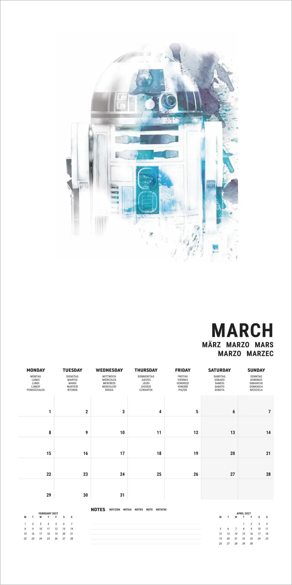 Bild: 5063457078935 | STAR WARS 2027 | Neumann Verlage GmbH &amp; Co KG | Kalender | 14 S.