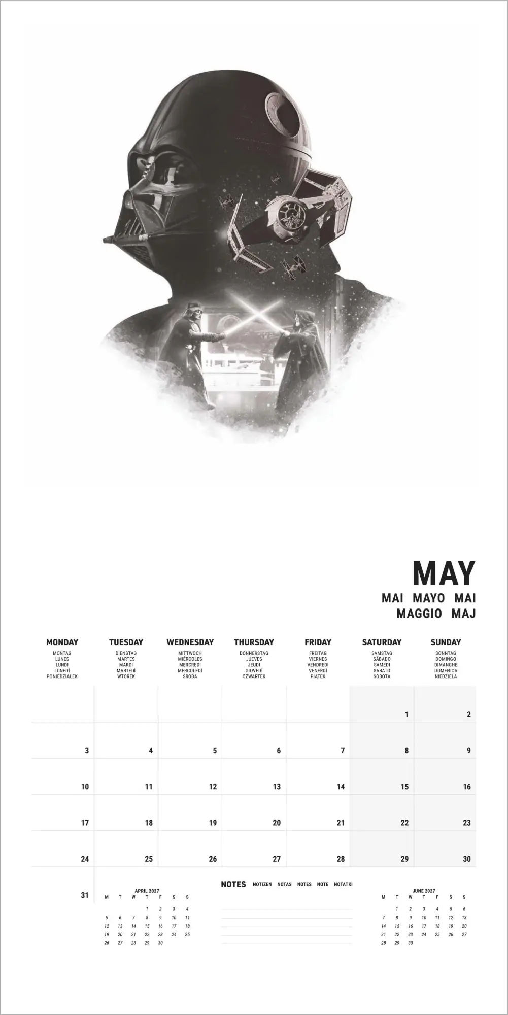 Bild: 5063457078935 | STAR WARS 2027 | Neumann Verlage GmbH &amp; Co KG | Kalender | 14 S.