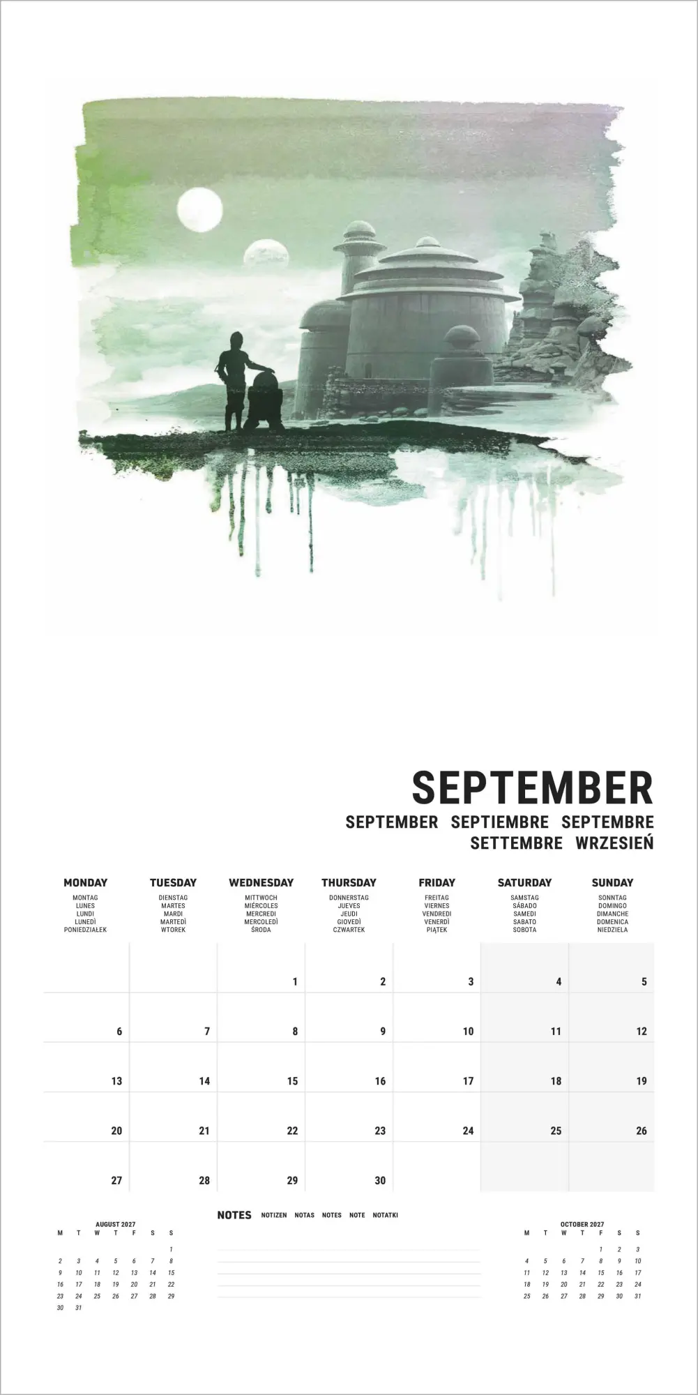 Bild: 5063457078935 | STAR WARS 2027 | Neumann Verlage GmbH &amp; Co KG | Kalender | 14 S.