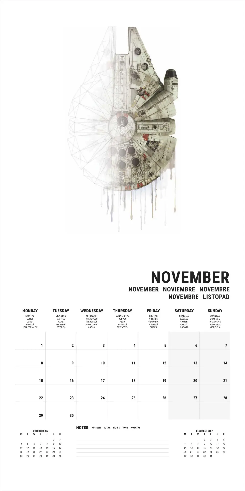 Bild: 5063457078935 | STAR WARS 2027 | Neumann Verlage GmbH &amp; Co KG | Kalender | 14 S.