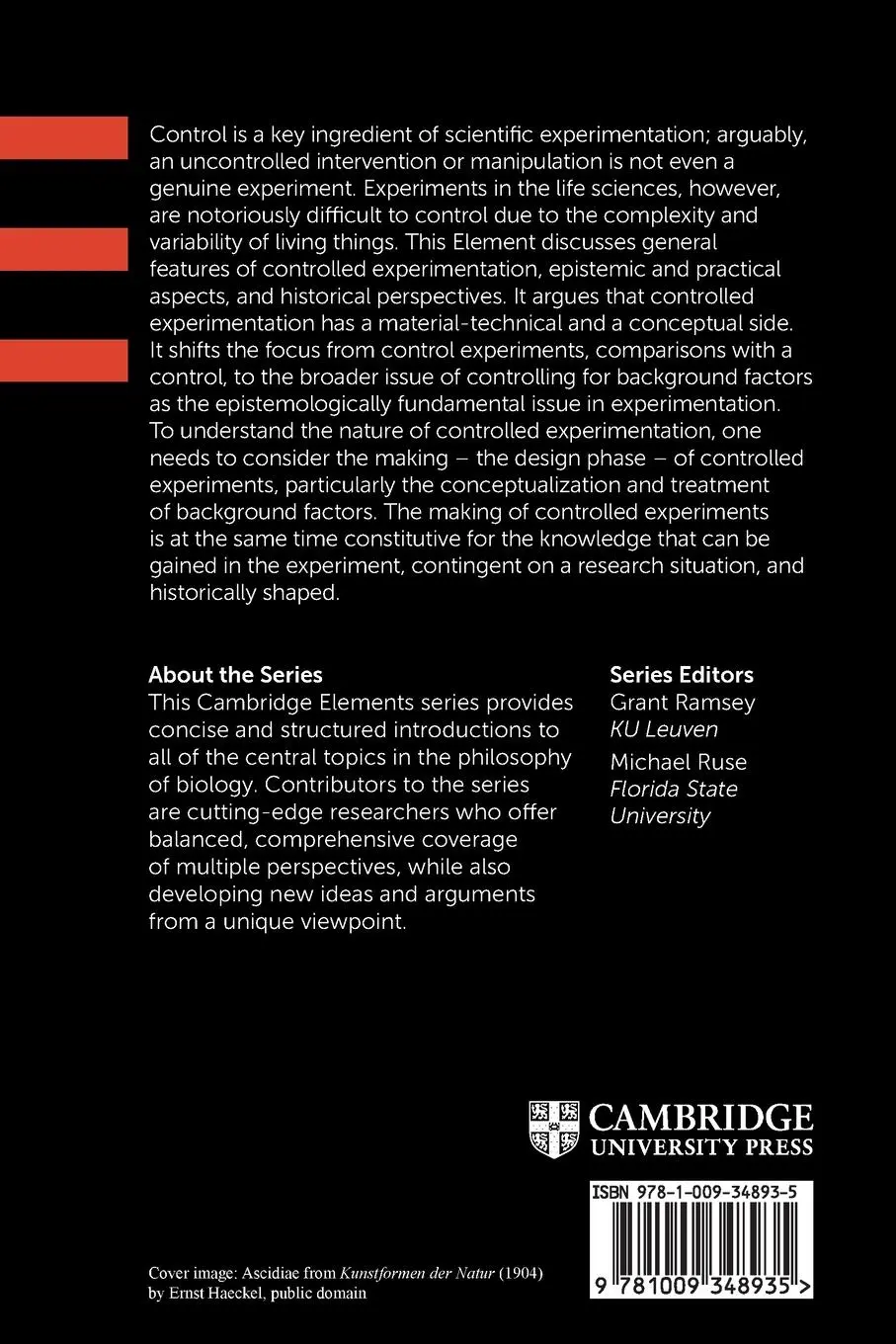 Rückseite: 9781009348935 | Controlled Experiments | Jutta Schickore | Taschenbuch | Englisch