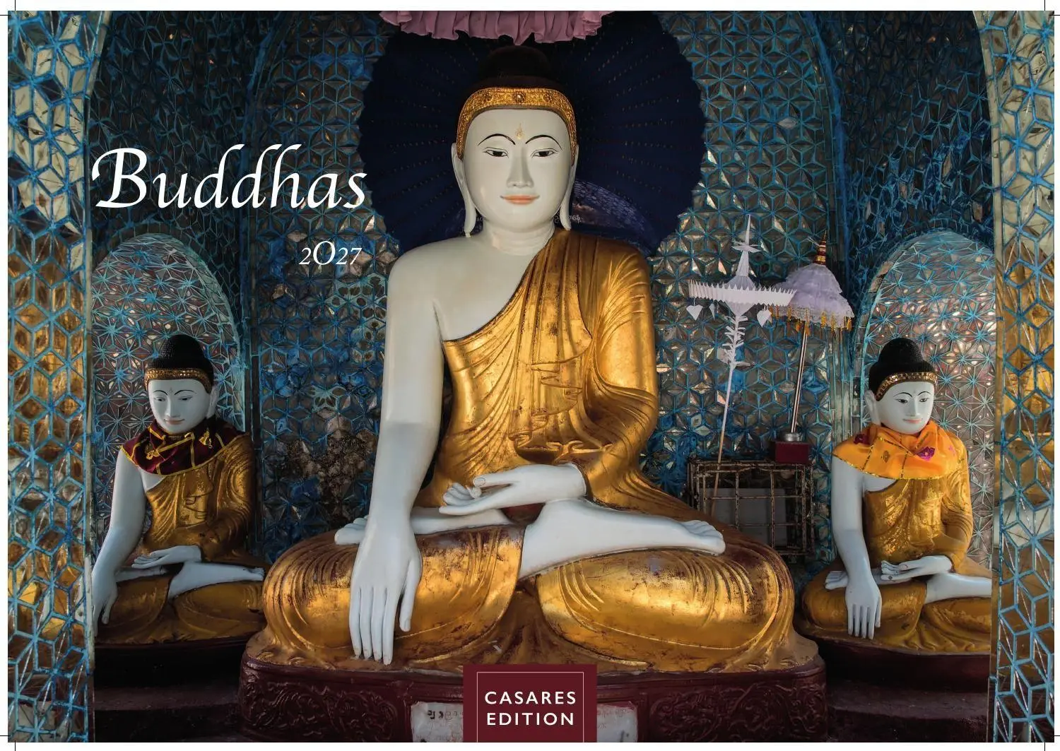 Cover: 9781835248935 | Buddhas Kalender 2027 - Wandkalender Fotokalender Asien 35x50cm...