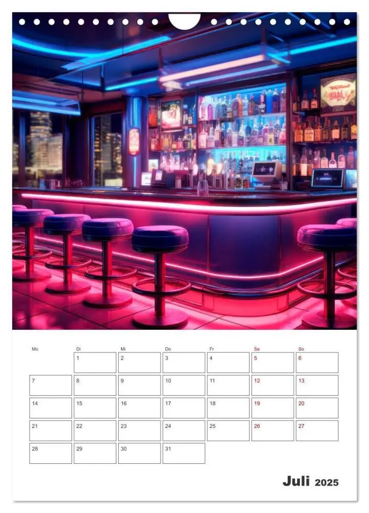 Bild: 9783435848935 | Bar- und Lounge-Atmosphäre (Wandkalender 2025 DIN A4 hoch),...
