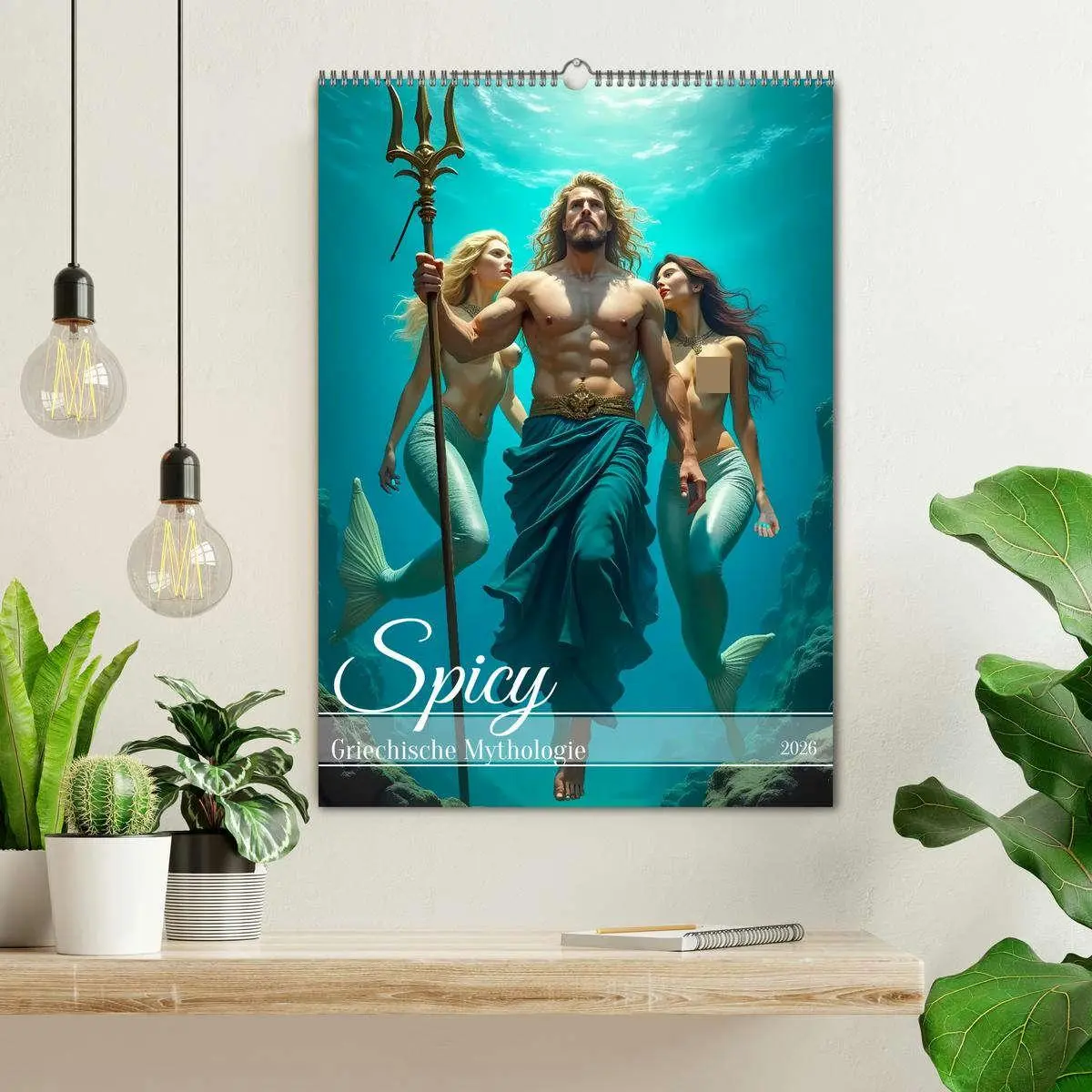 Bild: 9783457248935 | Spicy - Griechische Mythologie (Wandkalender 2026 DIN A2 hoch),...