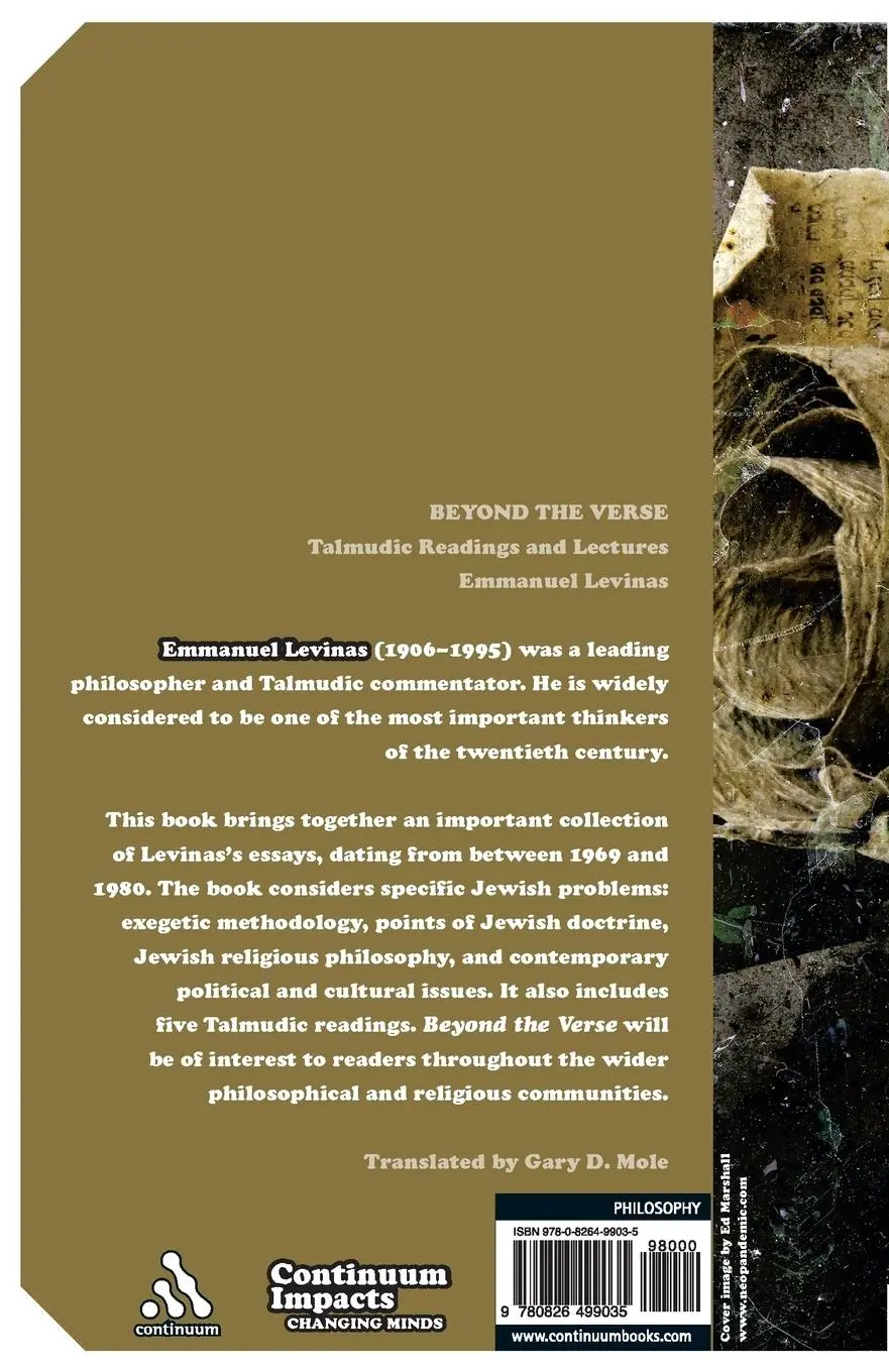 Rückseite: 9780826499035 | Beyond the Verse | Karin A. Fry | Taschenbuch | Englisch | 2007