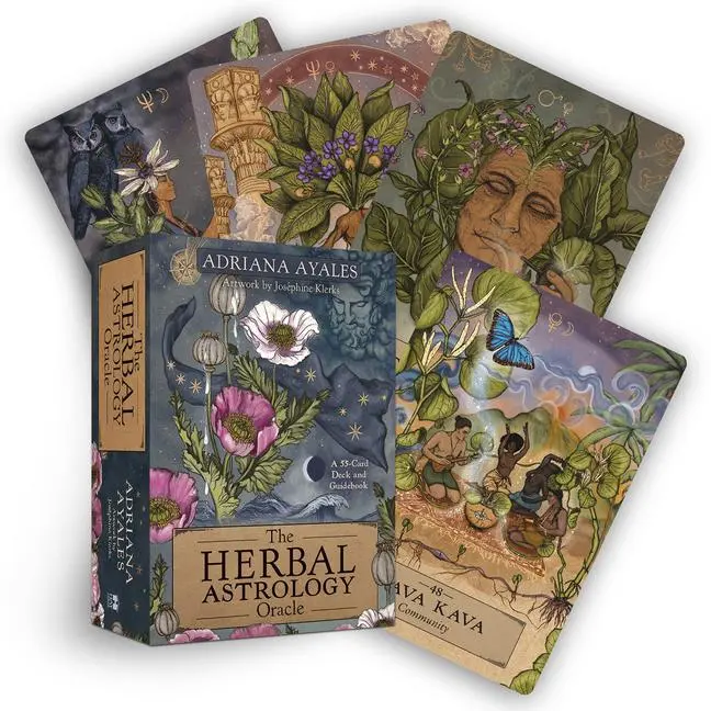 Cover: 9781401969035 | The Herbal Astrology Oracle | A 55-Card Deck and Guidebook | Ayales