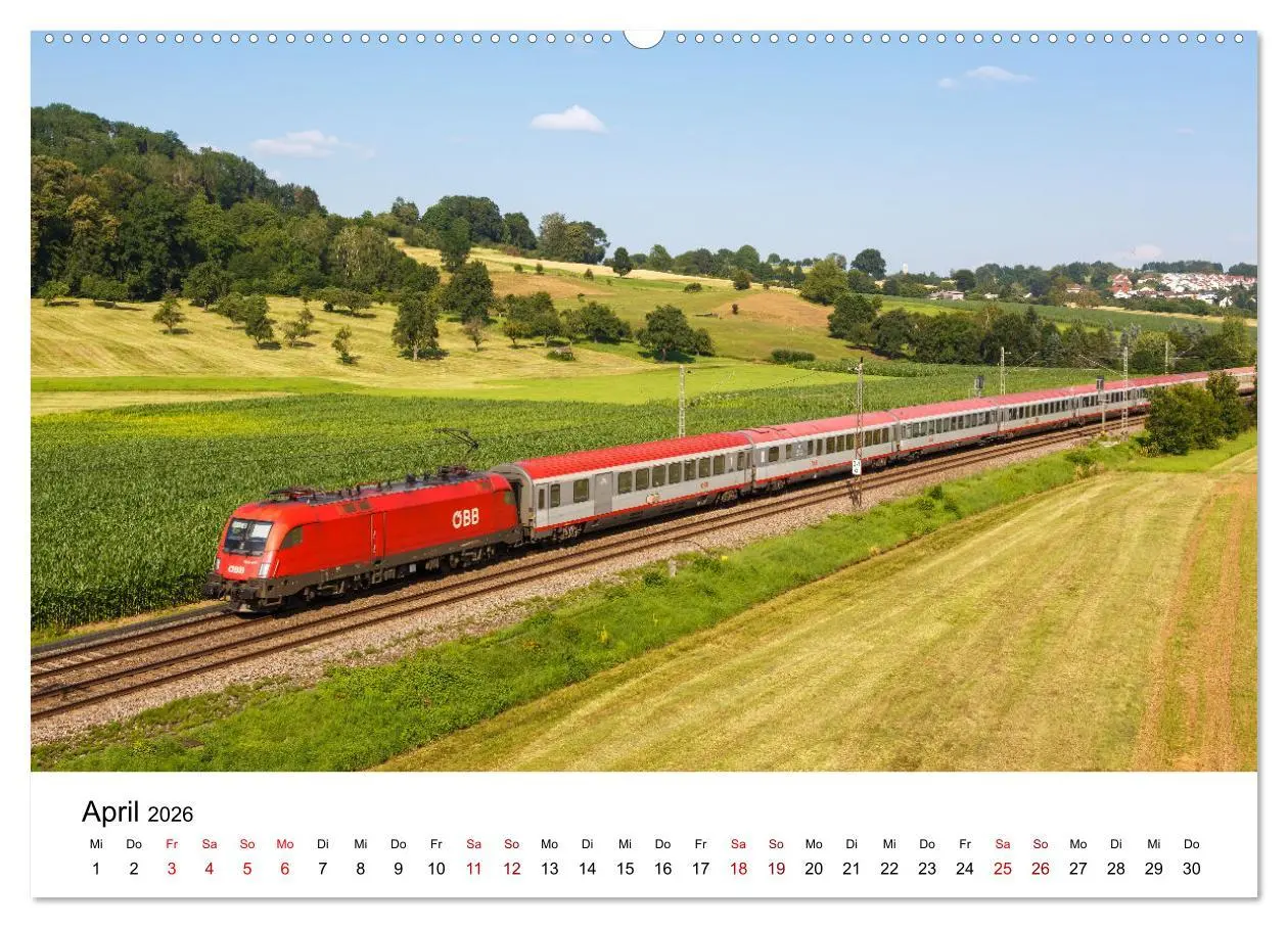 Bild: 9783457449035 | Eisenbahn in Deutschland (hochwertiger Premium Wandkalender 2026...