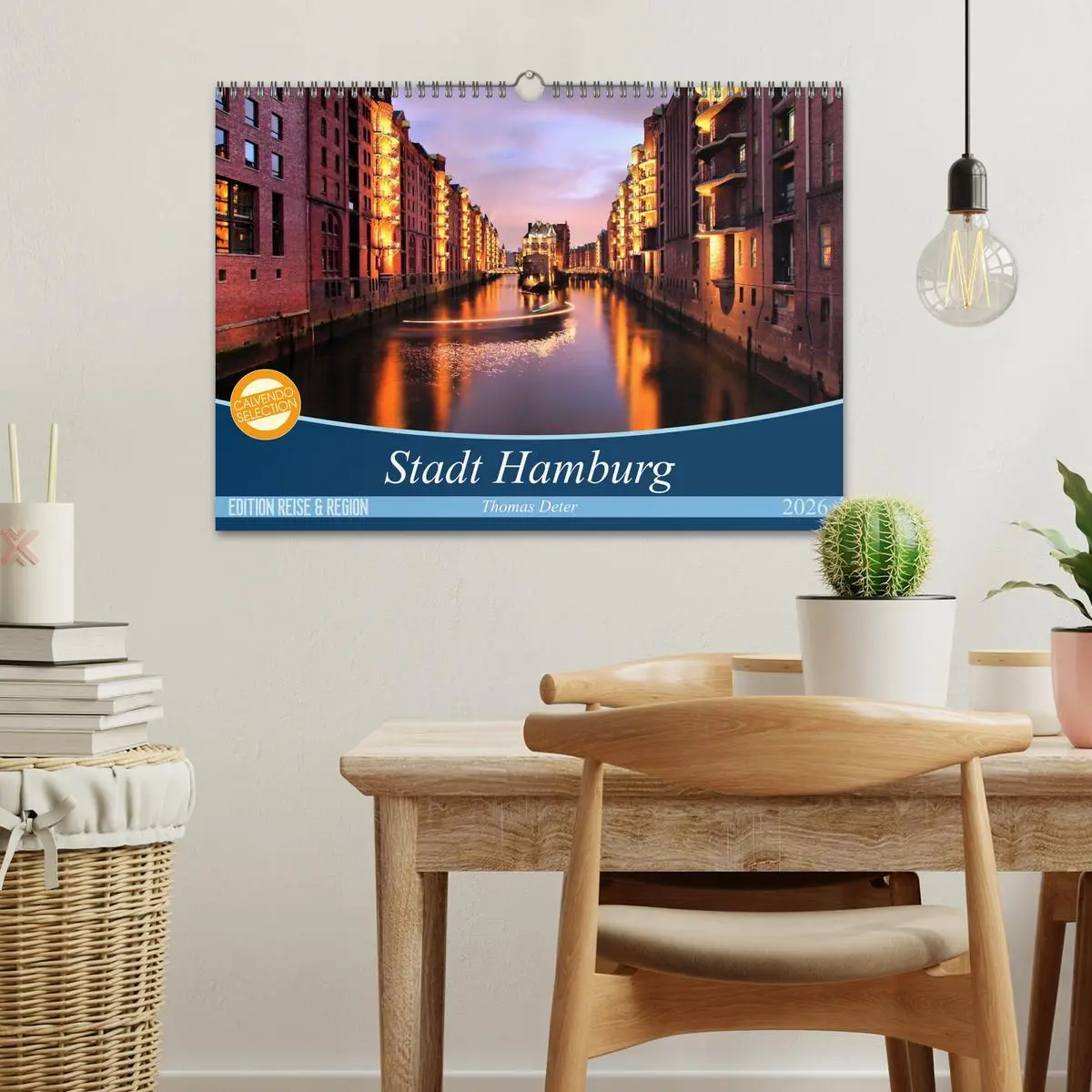 Bild: 9783516229035 | Stadt Hamburg (Wandkalender 2026 DIN A3 quer), CALVENDO Monatskalender