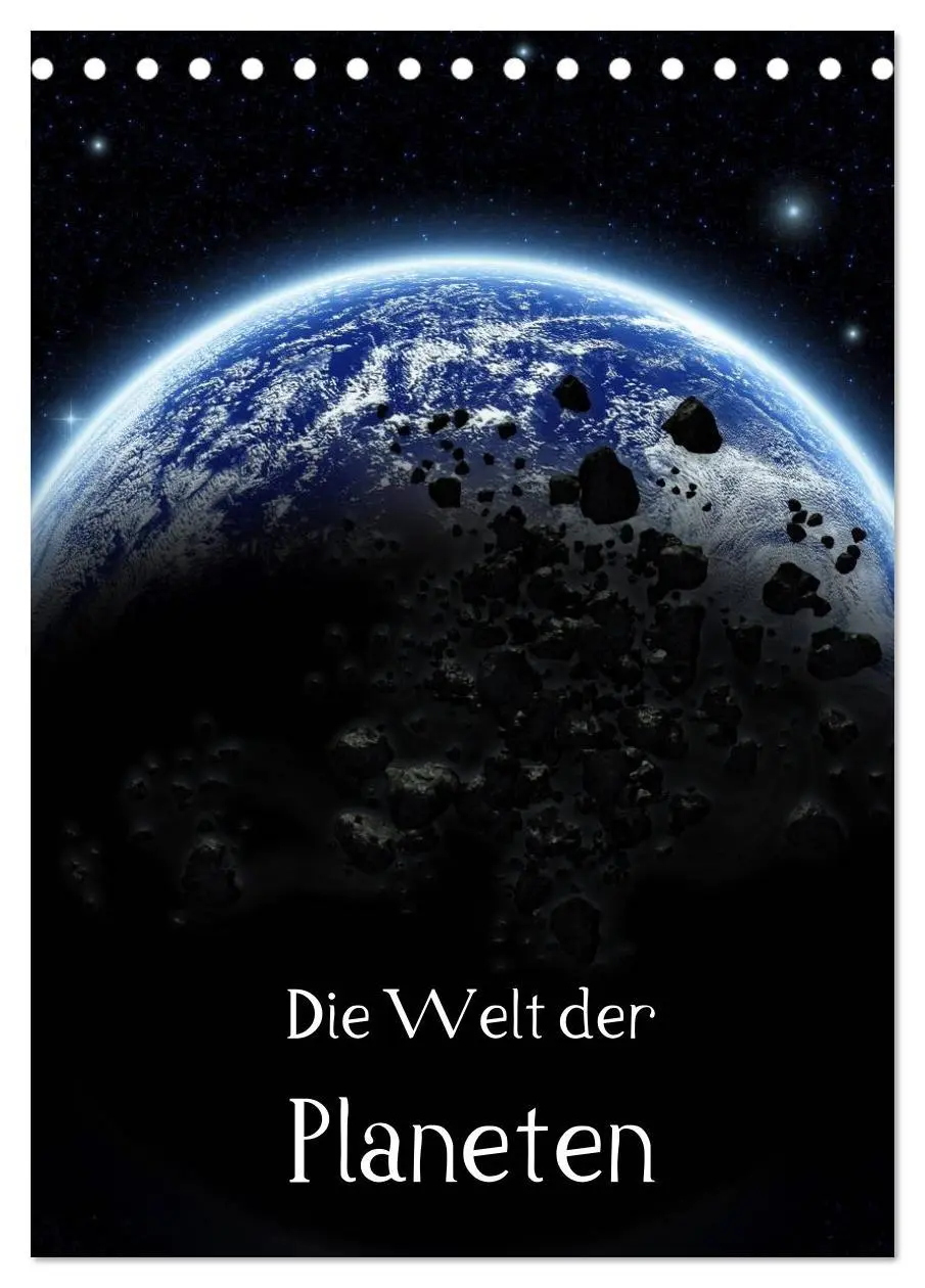 Cover: 9783516469035 | Die Welt der Planeten (Tischkalender 2026 DIN A5 hoch), CALVENDO...