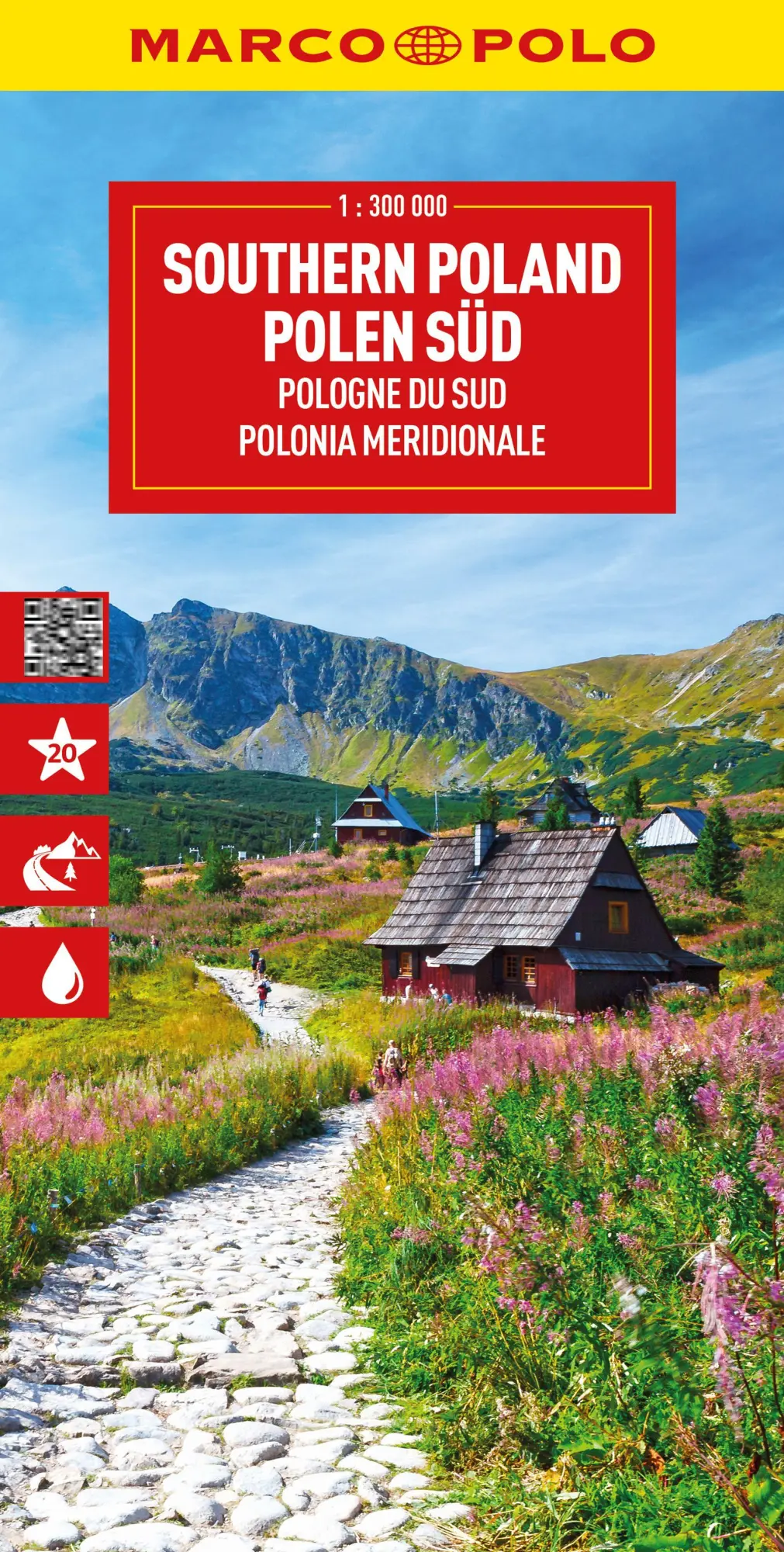 Cover: 9783575019035 | MARCO POLO Reisekarte Polen Süd 1:300.000 | Marco Polo Verlag | 2024