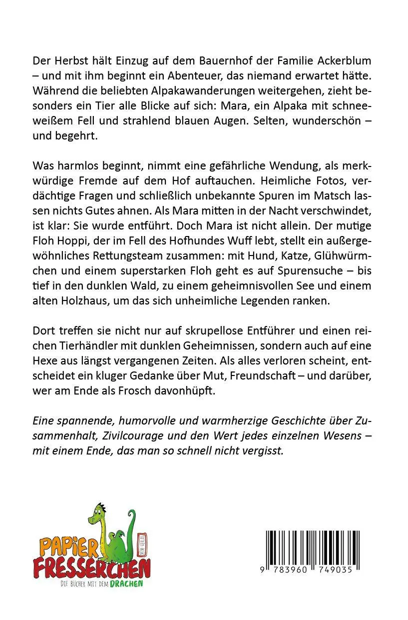 Autor: 9783960749035 | Hoppi und das verschwundene Alpaka | Markus Theisen | Taschenbuch