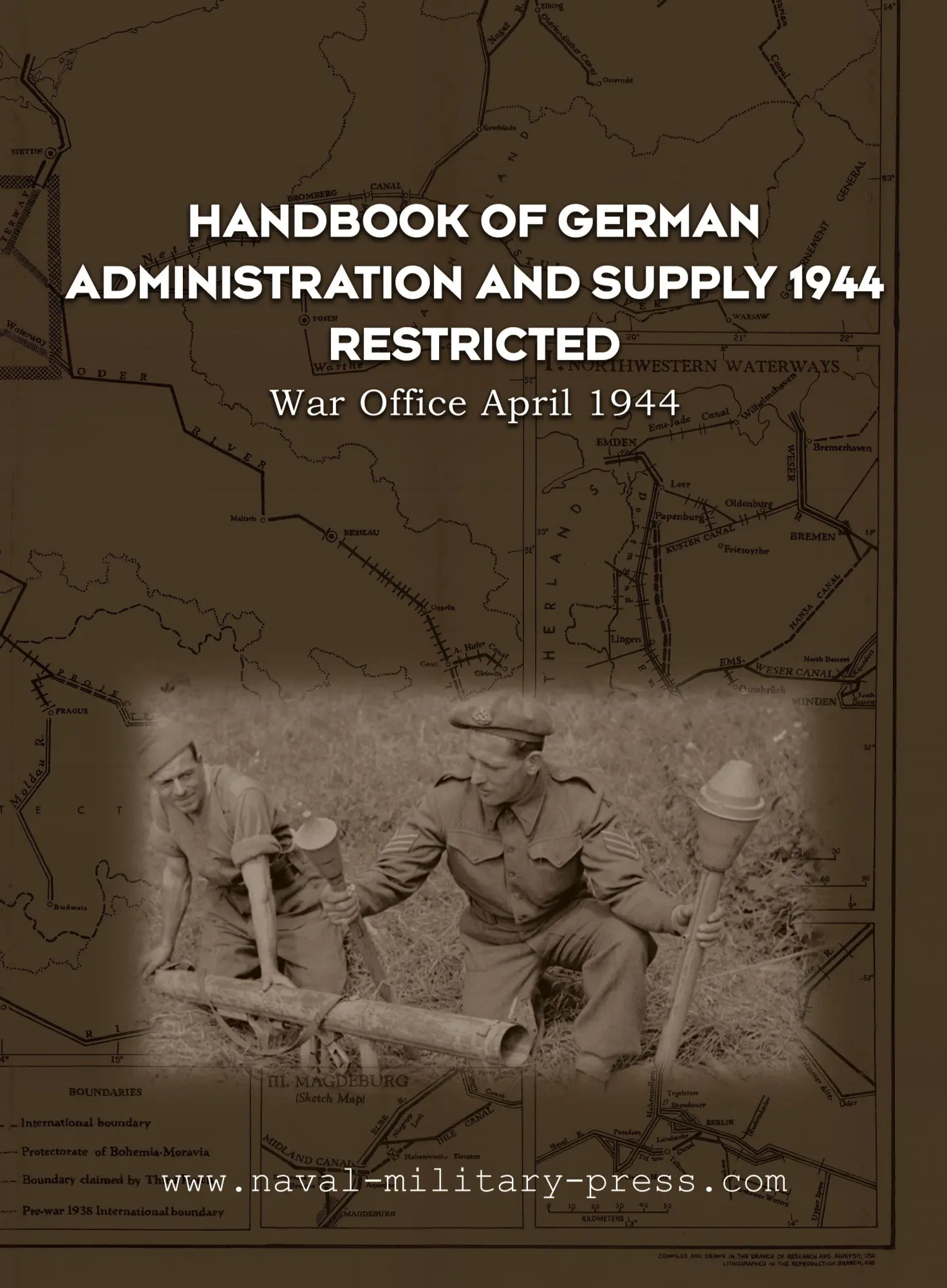 Cover: 9781474539135 | HANDBOOK OF GERMAN ADMINISTRATION AND SUPPLY 1944 | War Office | Buch