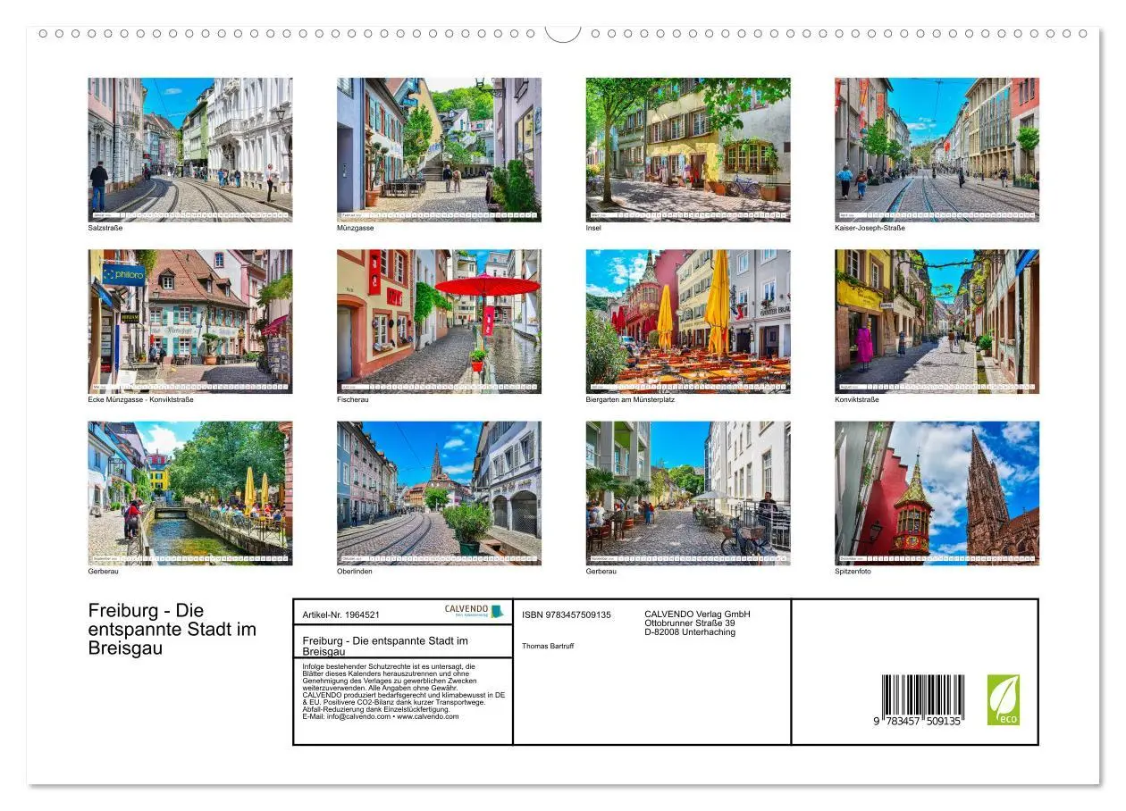 Bild: 9783457509135 | Freiburg - Die entspannte Stadt im Breisgau (hochwertiger Premium...
