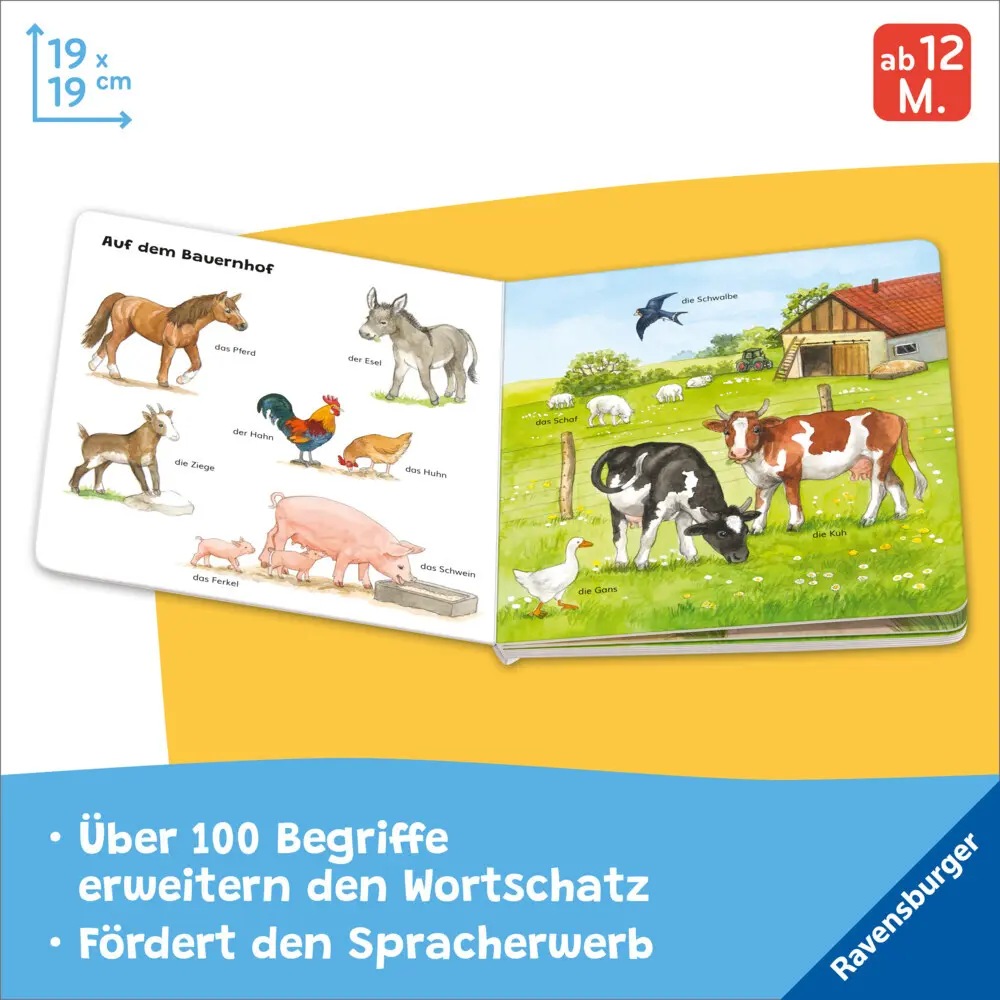 Bild: 9783473419135 | Mein allererstes Tierlexikon | Ana Weller | Buch | 24 S. | Deutsch