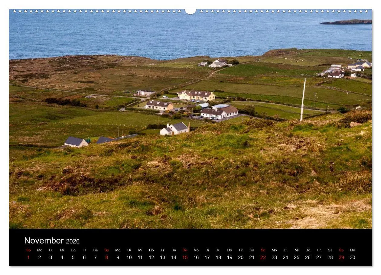 Bild: 9783516149135 | Unterwegs in Irland (Wandkalender 2026 DIN A2 quer), CALVENDO...