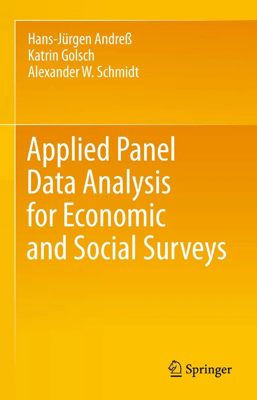 Cover: 9783642329135 | Applied Panel Data Analysis for Economic and Social Surveys | Buch