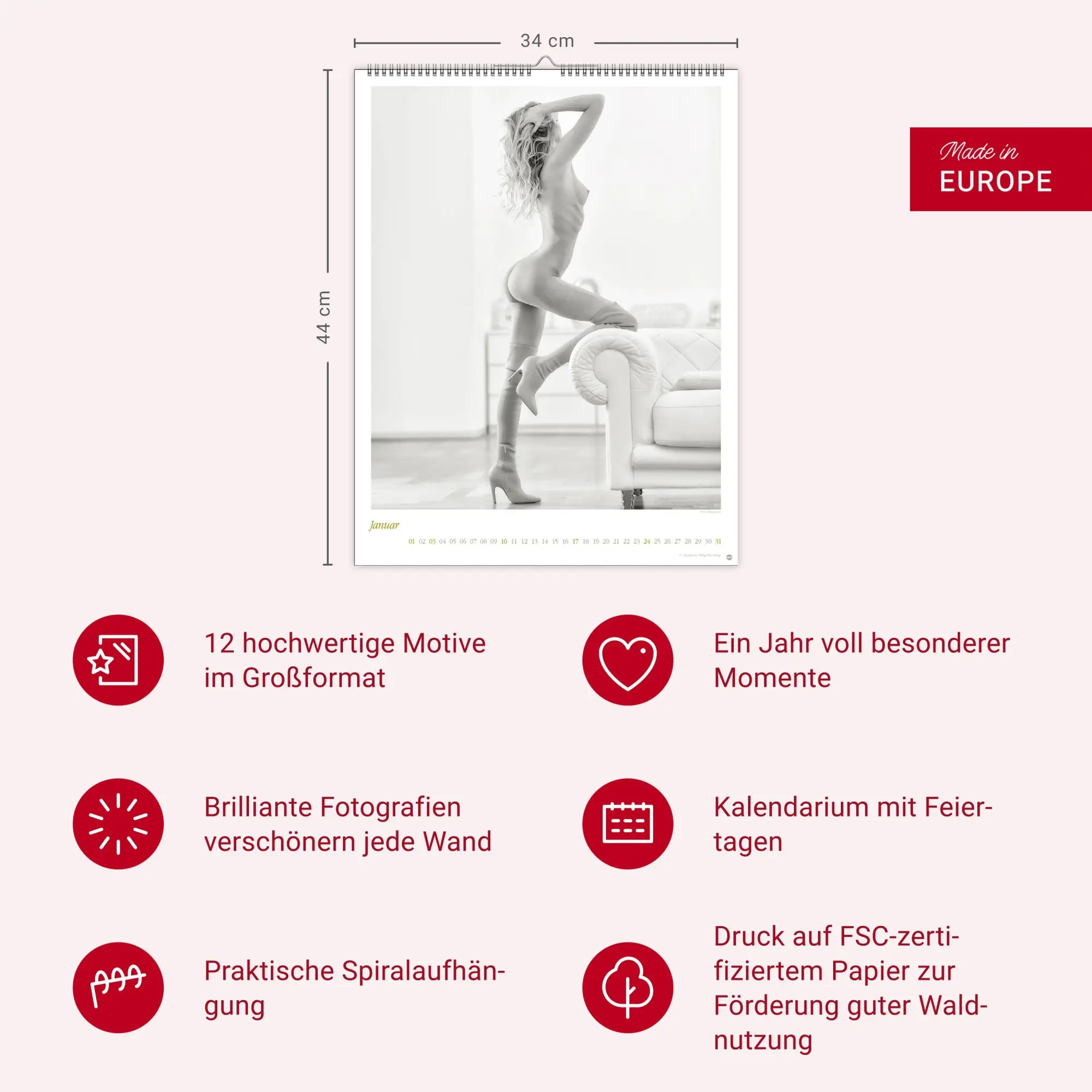 Bild: 9783756419135 | Backside Posterkalender 2027 | Kalender | Spiralbindung | 14 S. | 2027
