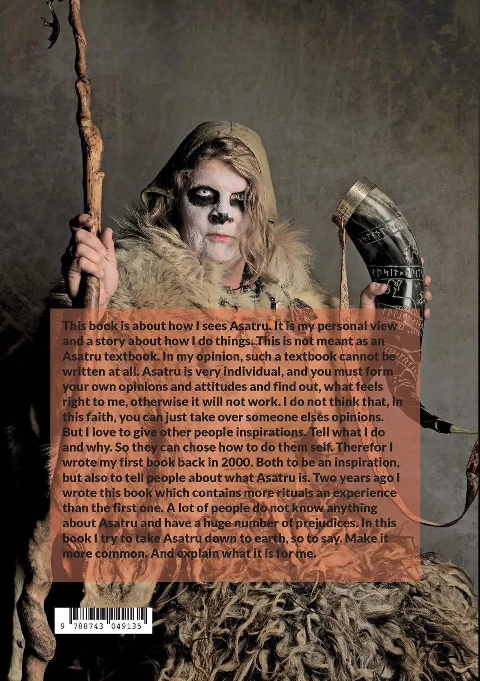 Rückseite: 9788743049135 | Asatru | Norse spirituality | Gudrun Victoria Gotved | Taschenbuch