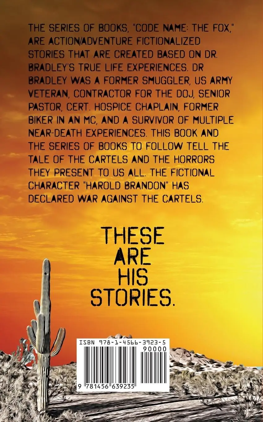 Rückseite: 9781456639235 | CODE NAME | The FOX: Operation Tucson Cartel | Hal Bradley DD | Buch