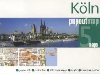 Cover: 9781845879235 | Köln PopOut Map, 5 maps | (Land-)Karte | Colour print | Englisch