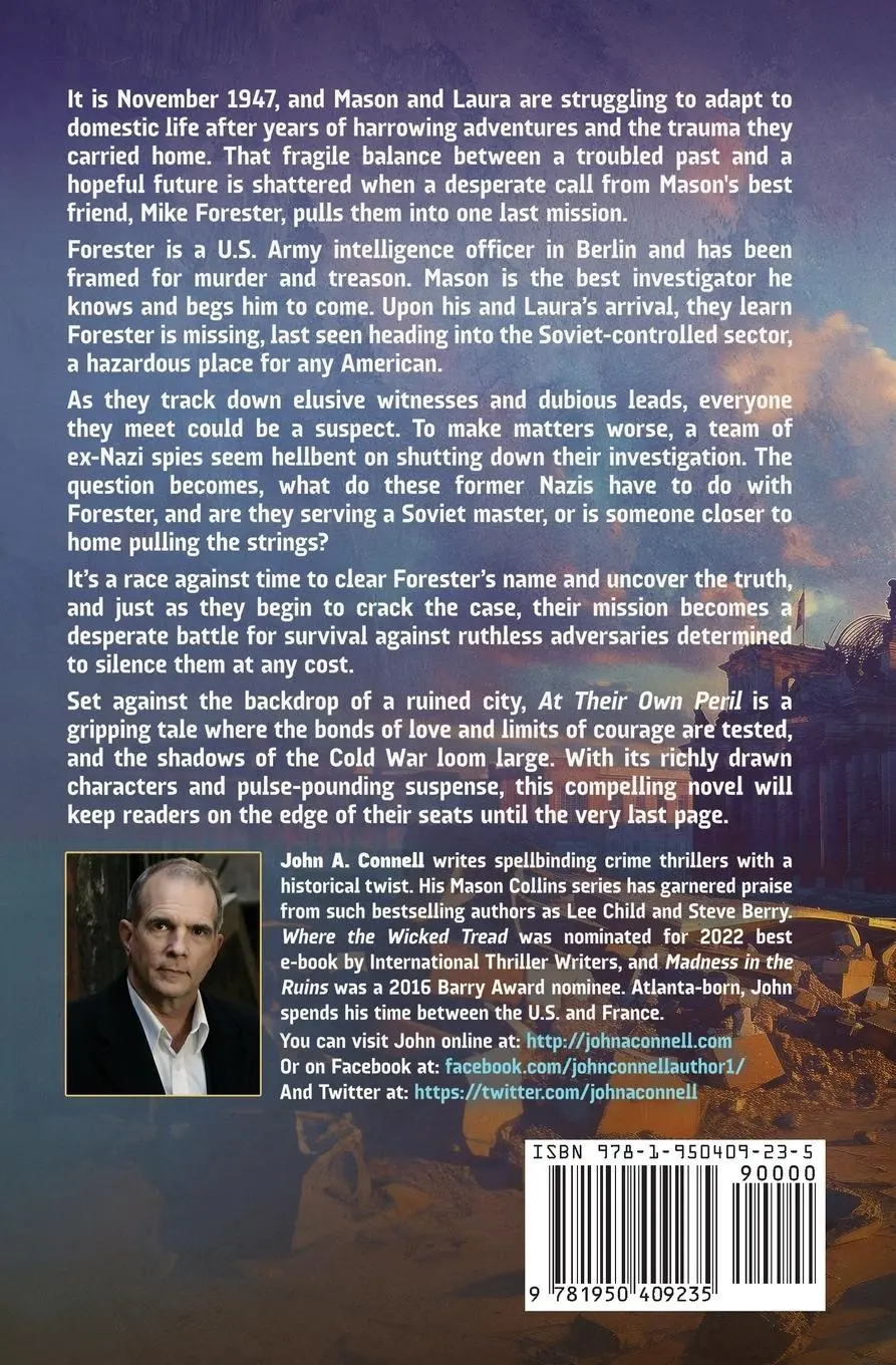 Rückseite: 9781950409235 | At Their Own Peril | John A Connell | Taschenbuch | Englisch | 2024