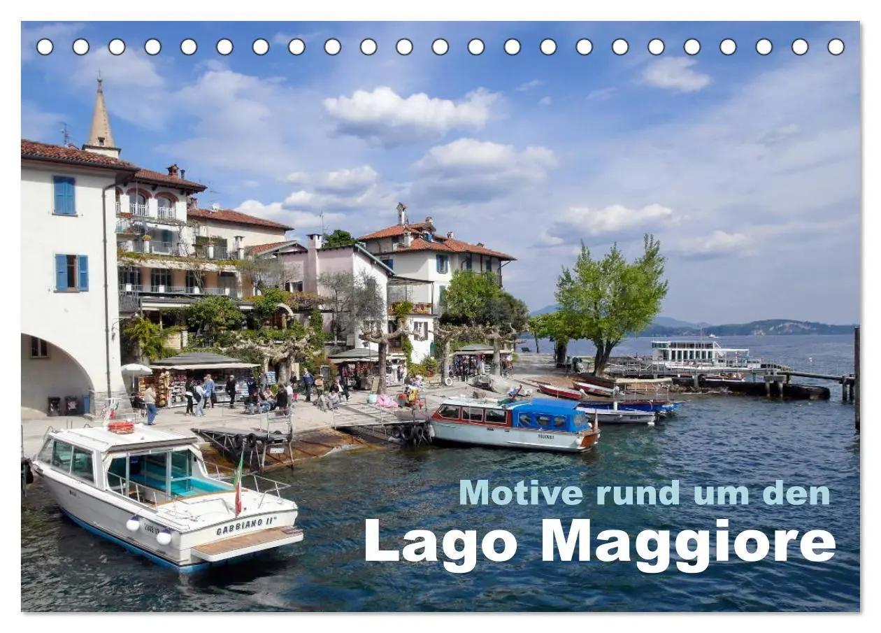 Cover: 9783457809235 | Motive rund um den See Lago Maggiore (Tischkalender 2026 DIN A5...