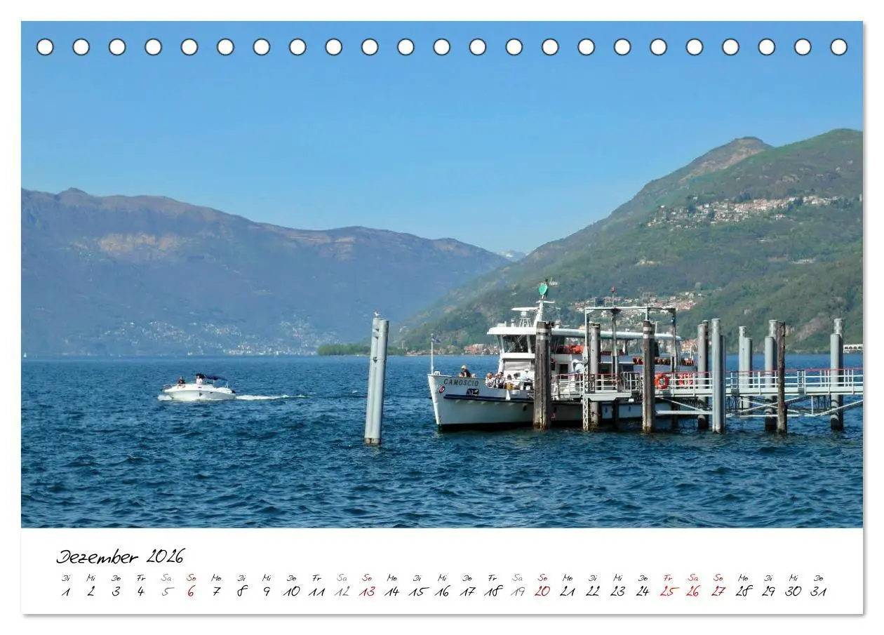 Bild: 9783457809235 | Motive rund um den See Lago Maggiore (Tischkalender 2026 DIN A5...