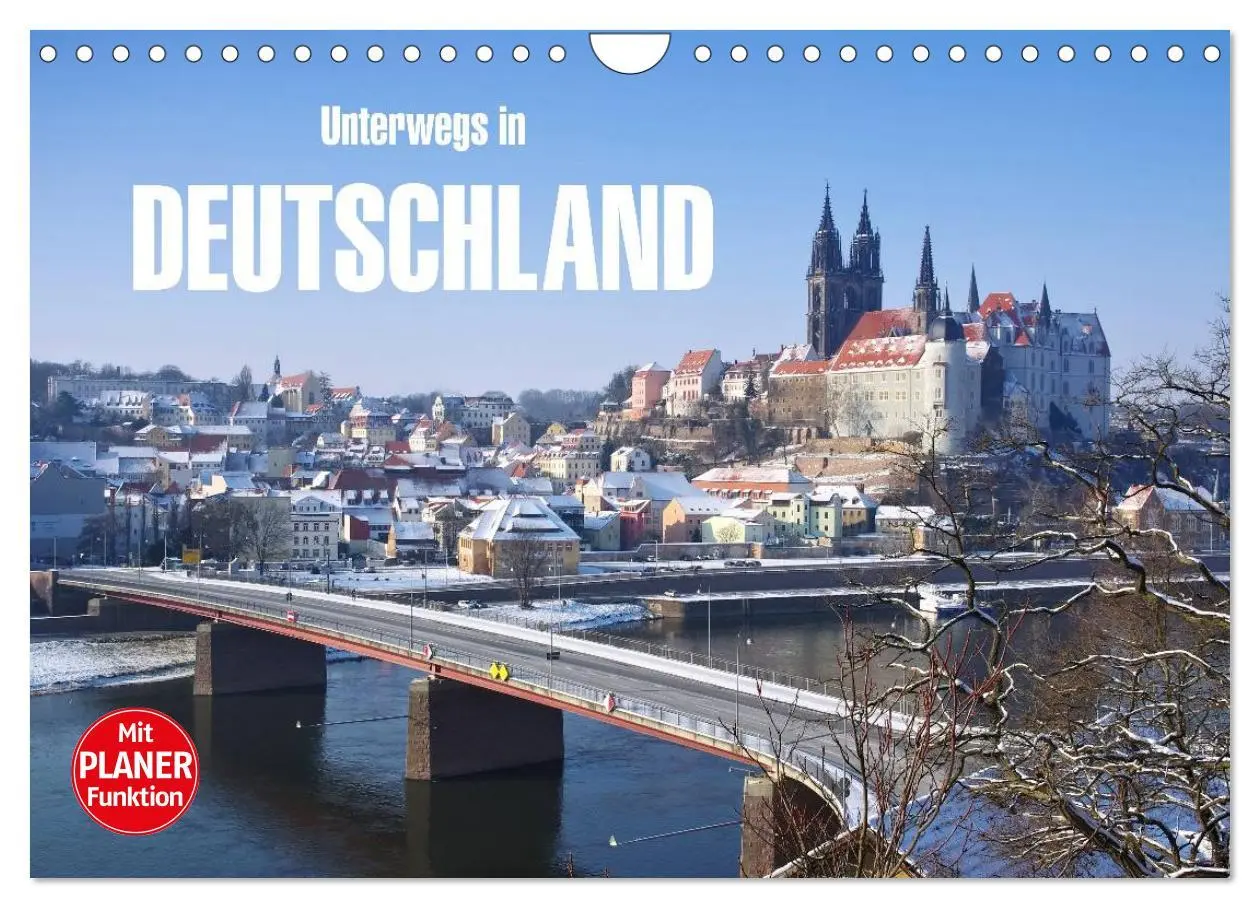 Cover: 9783457979235 | Unterwegs in Deutschland (Wandkalender 2026 DIN A4 quer), CALVENDO...