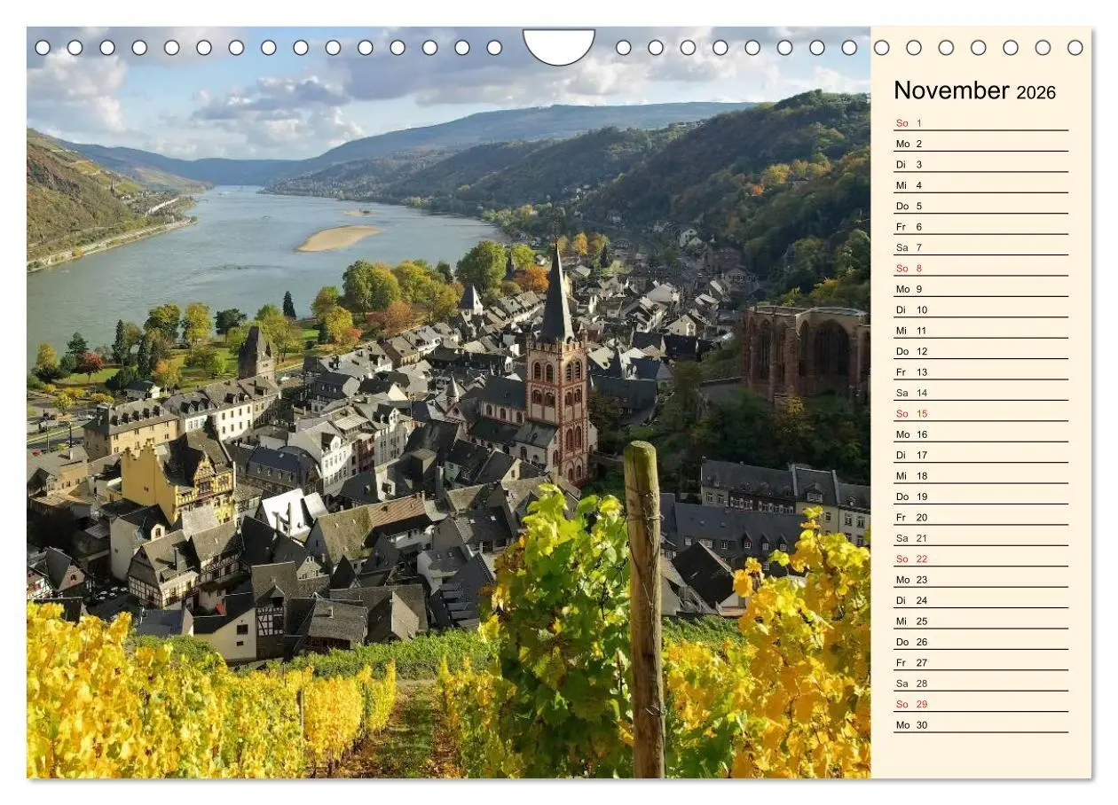 Bild: 9783457979235 | Unterwegs in Deutschland (Wandkalender 2026 DIN A4 quer), CALVENDO...