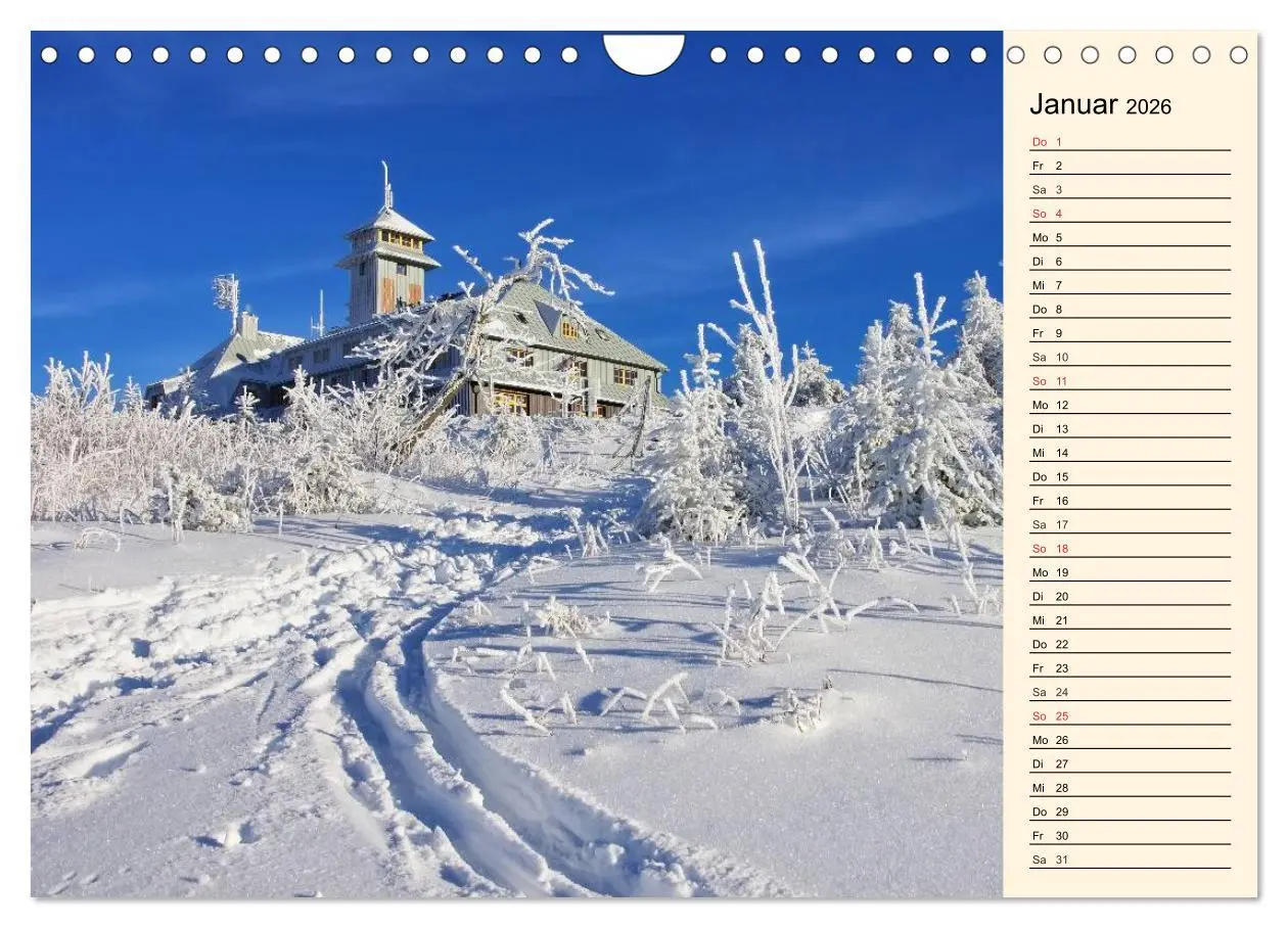 Bild: 9783457979235 | Unterwegs in Deutschland (Wandkalender 2026 DIN A4 quer), CALVENDO...