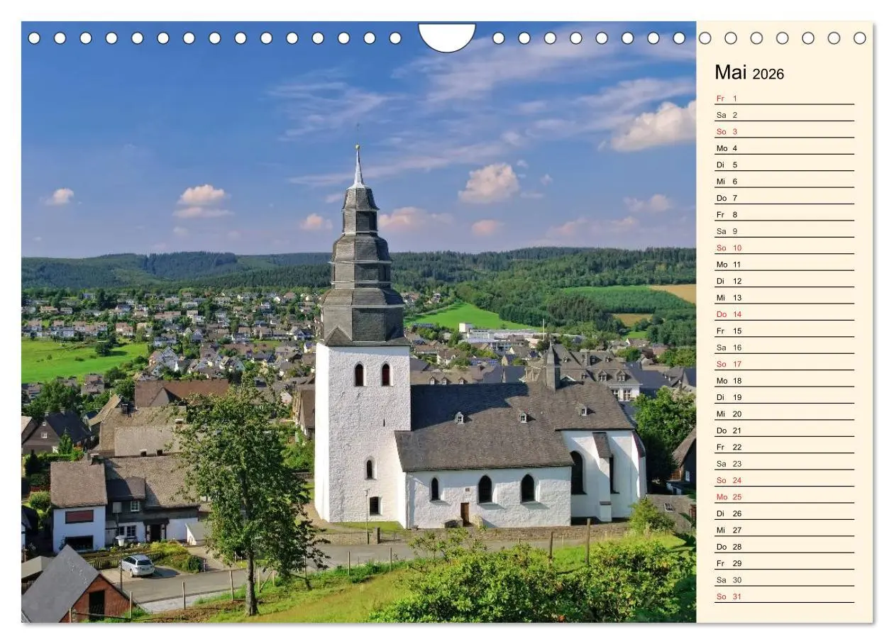 Bild: 9783457979235 | Unterwegs in Deutschland (Wandkalender 2026 DIN A4 quer), CALVENDO...