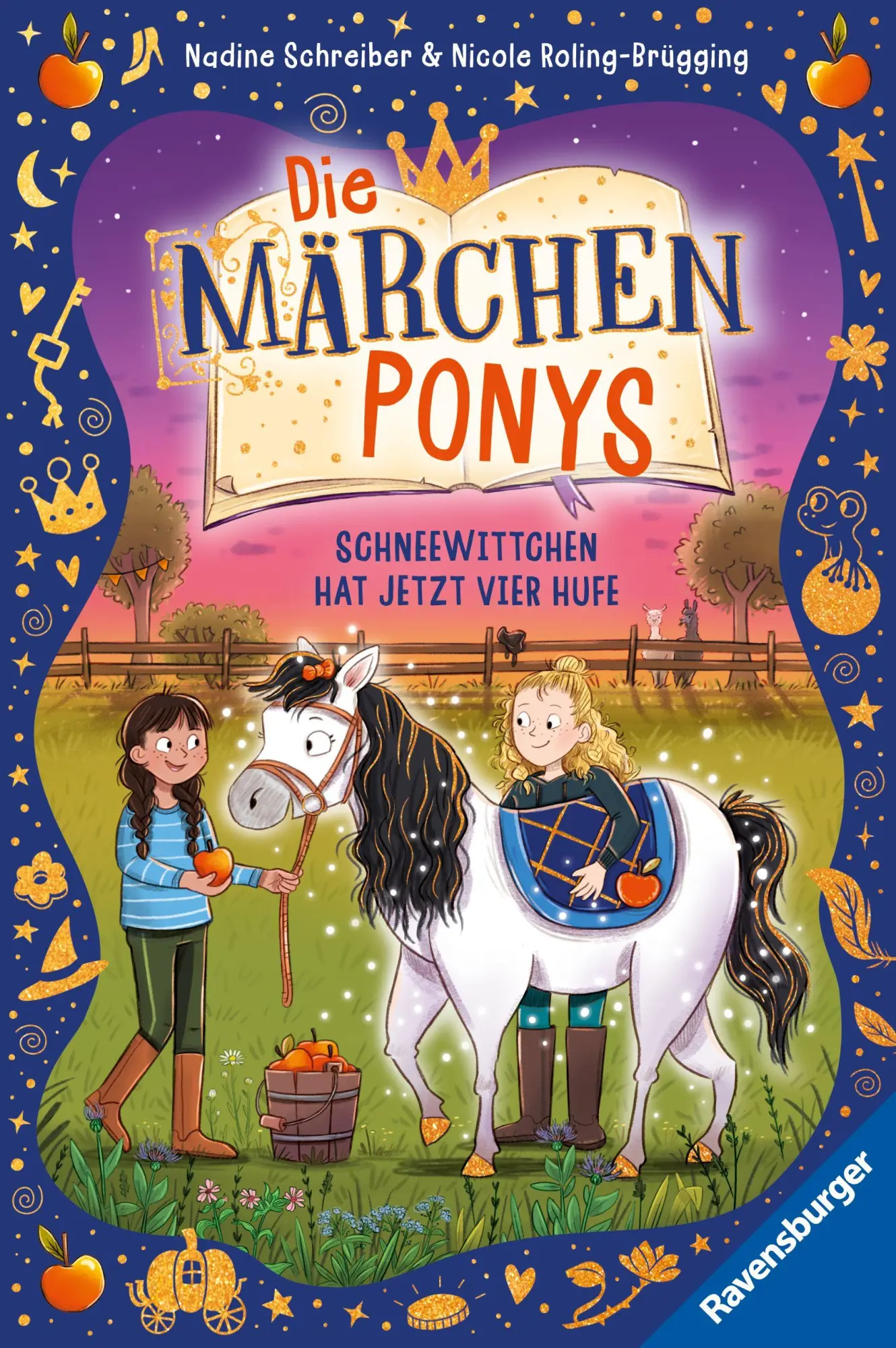 Cover: 9783473409235 | Die Märchenponys, Band 1 - Schneewittchen hat jetzt vier Hufe | Buch
