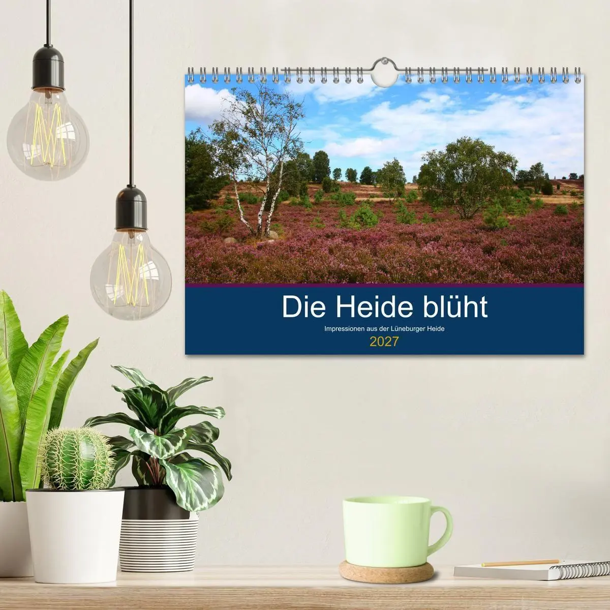 Bild: 9783569849235 | Die Heide blüht (Wandkalender 2027 DIN A4 quer), CALVENDO...