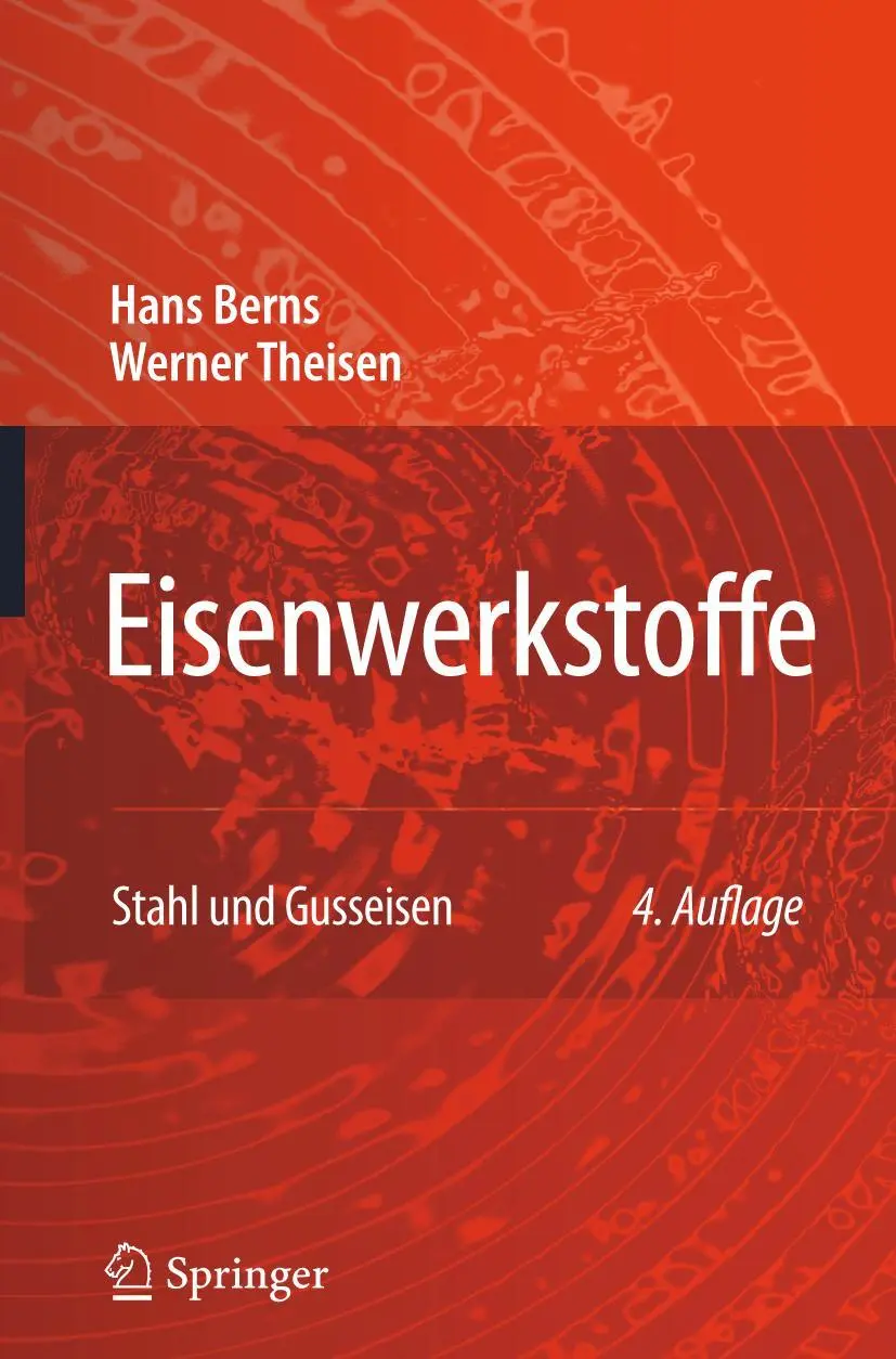 Cover: 9783642319235 | Eisenwerkstoffe - Stahl und Gusseisen | Werner Theisen (u. a.) | Buch