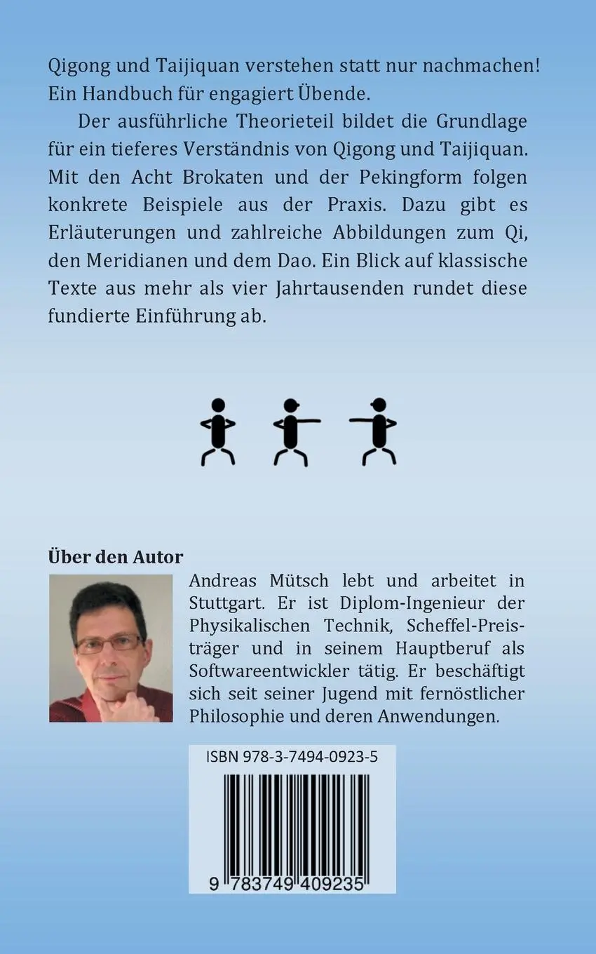 Rückseite: 9783749409235 | Qigong, Taiji, das Dao und ich | Andreas Mütsch | Taschenbuch | 284 S.