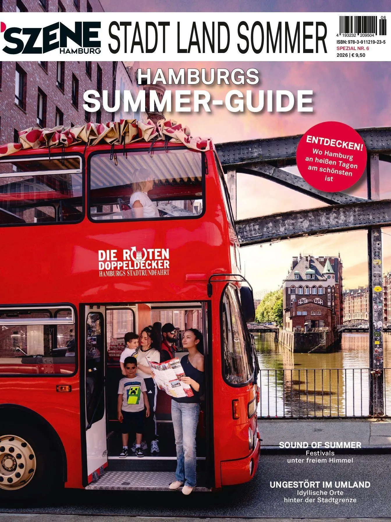 Cover: 9783911219235 | SZENE HAMBURG STADT LAND SOMMER 2026/2027 | GmbH | Taschenbuch | 2026