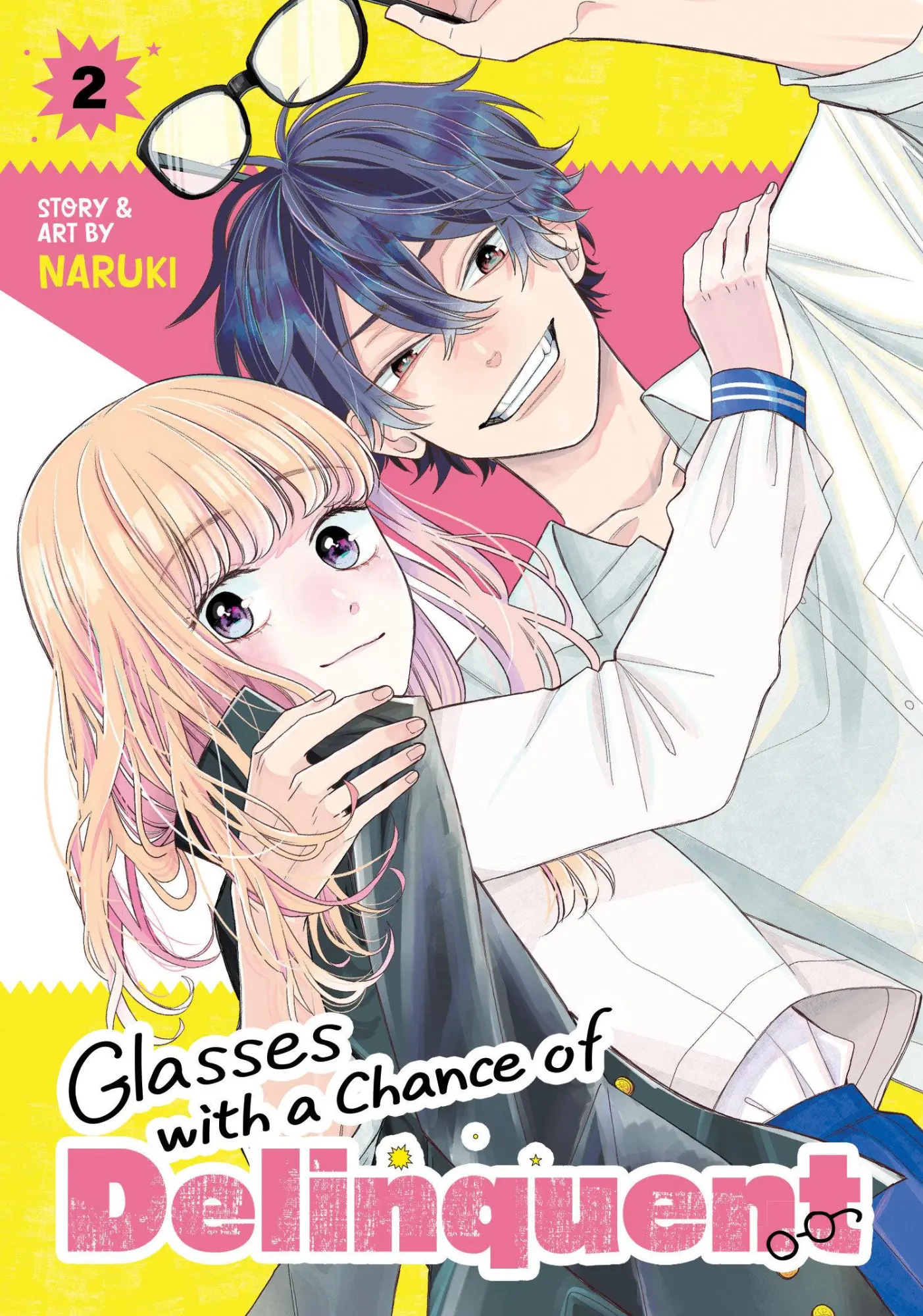 Cover: 9798891609235 | Glasses with a Chance of Delinquent Vol. 2 | Naruki | Taschenbuch