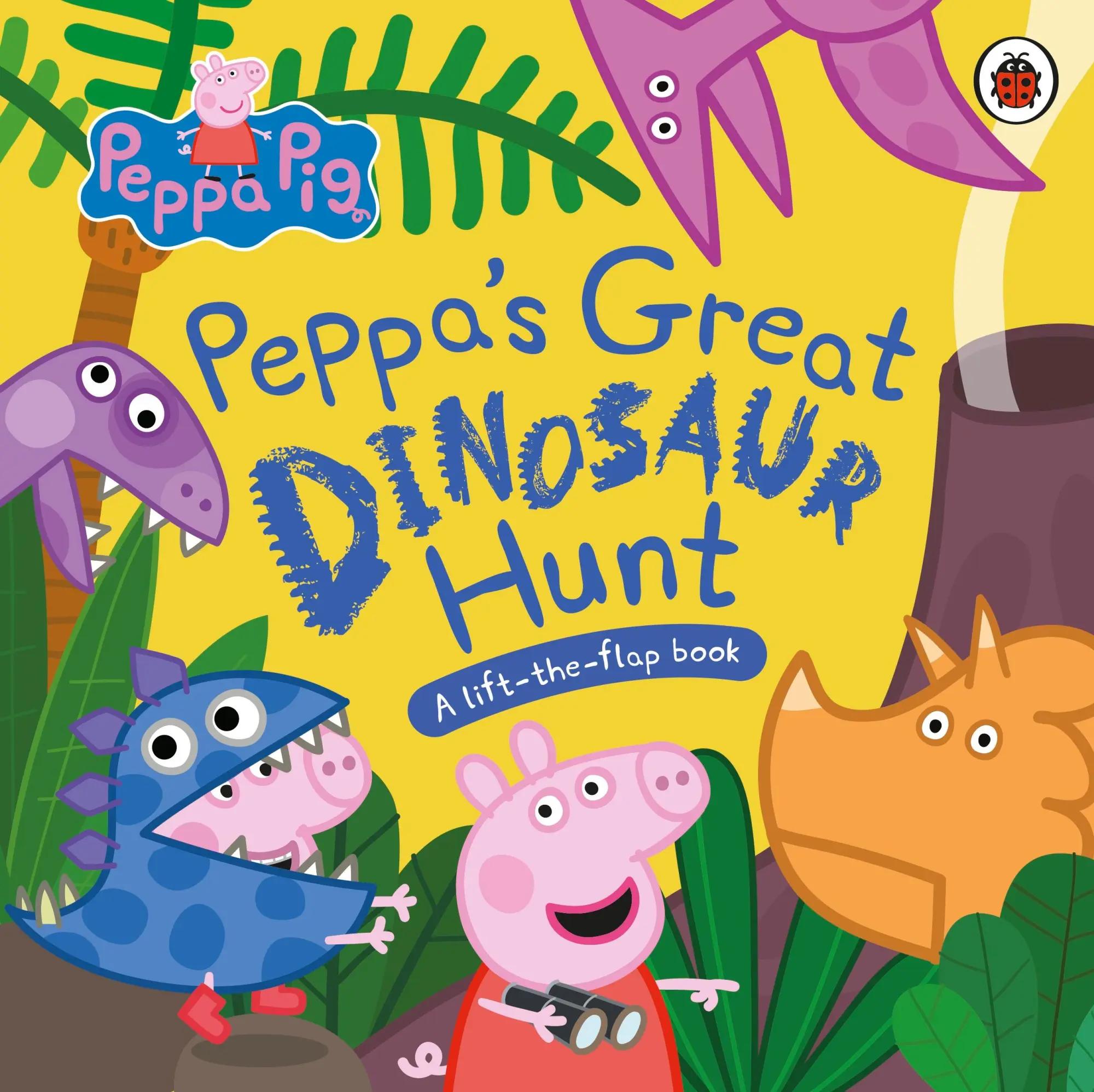 Cover: 9780241659335 | Peppa Pig: Peppa's Great Dinosaur Hunt | A Lift-the-Flap Book | Buch