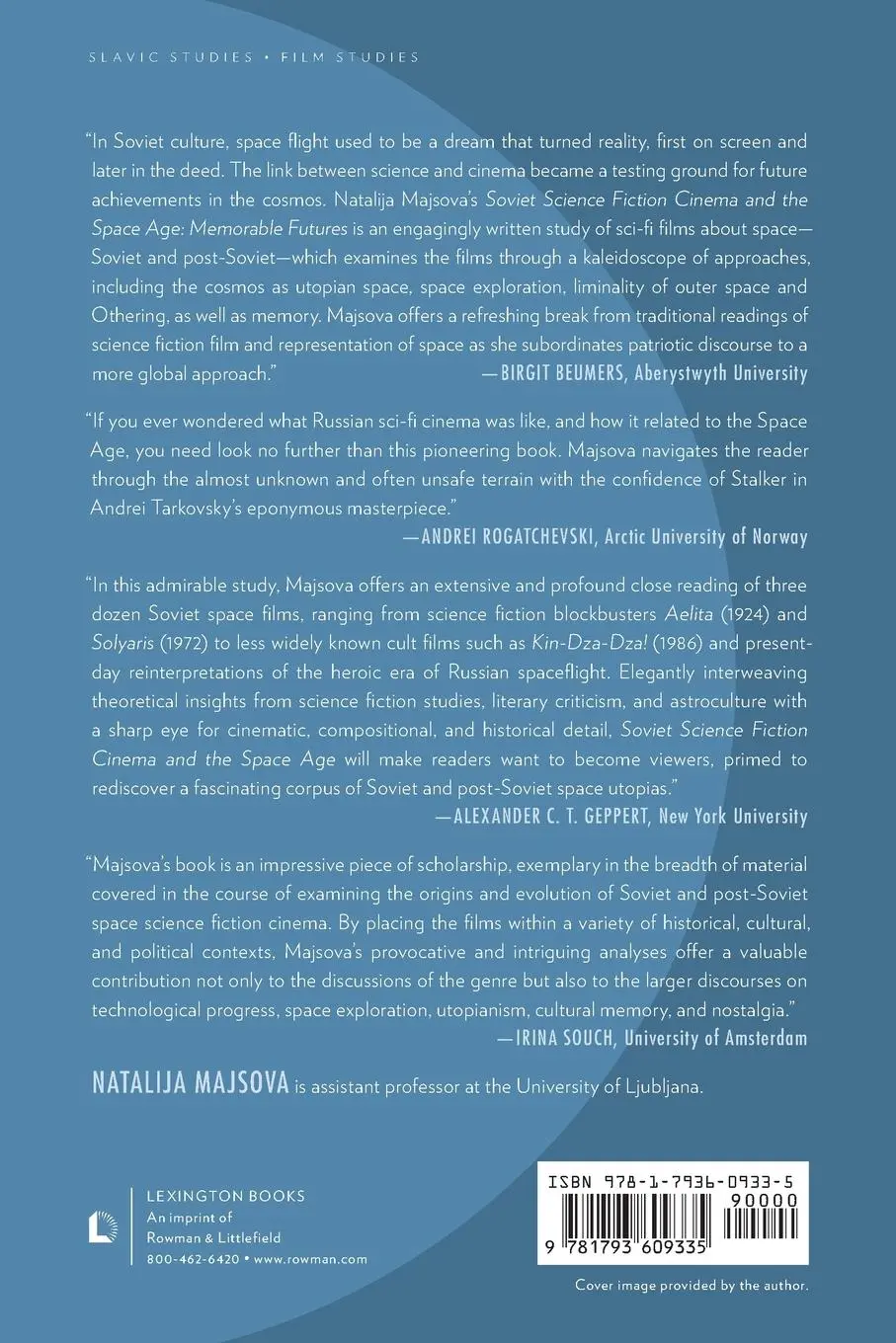 Rückseite: 9781793609335 | Soviet Science Fiction Cinema and the Space Age | Memorable Futures