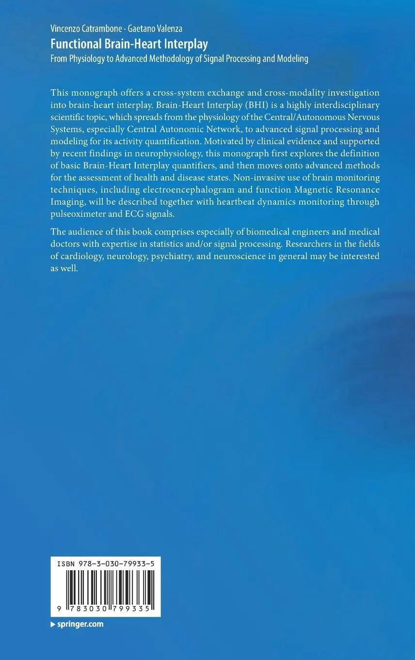 Rückseite: 9783030799335 | Functional Brain-Heart Interplay | Gaetano Valenza (u. a.) | Buch | x
