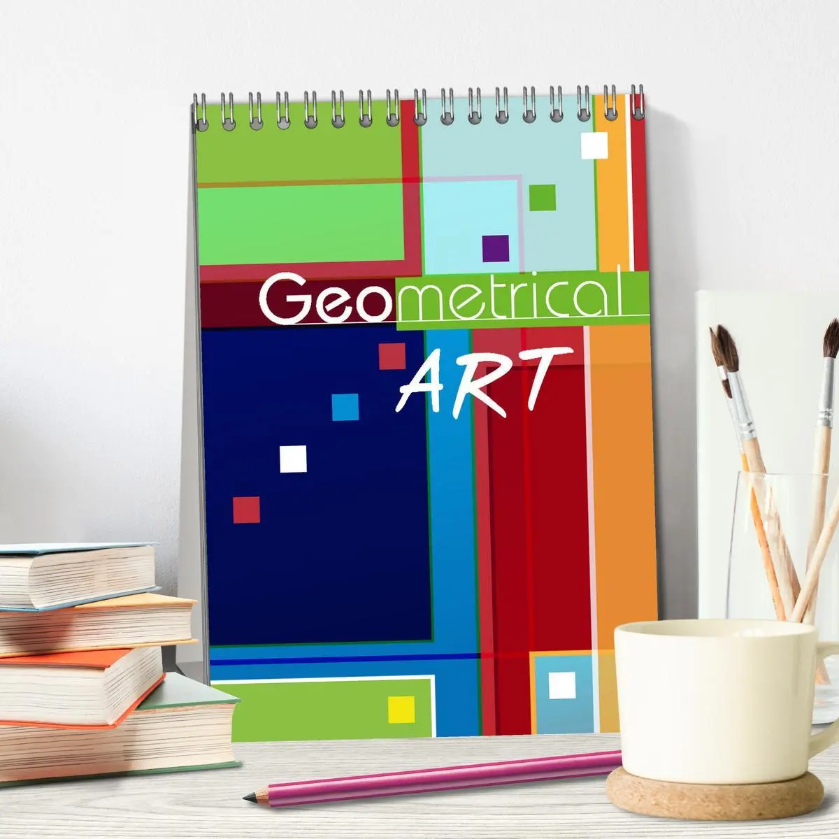 Bild: 9783516369335 | Geometrical ART (Tischkalender 2026 DIN A5 hoch), CALVENDO...