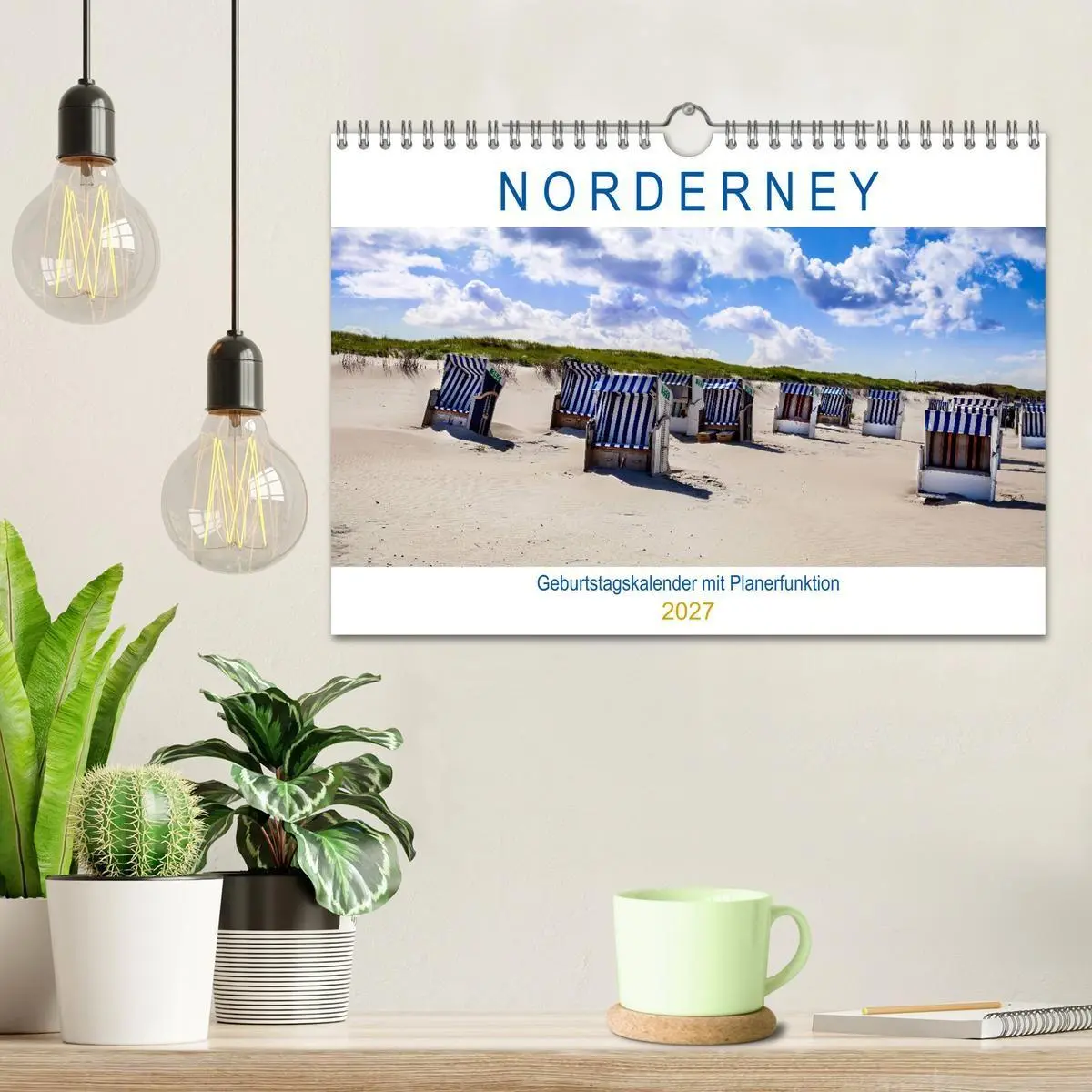 Bild: 9783569769335 | NORDERNEY Geburtstagskalender mit Planerfunktion (Wandkalender 2027...