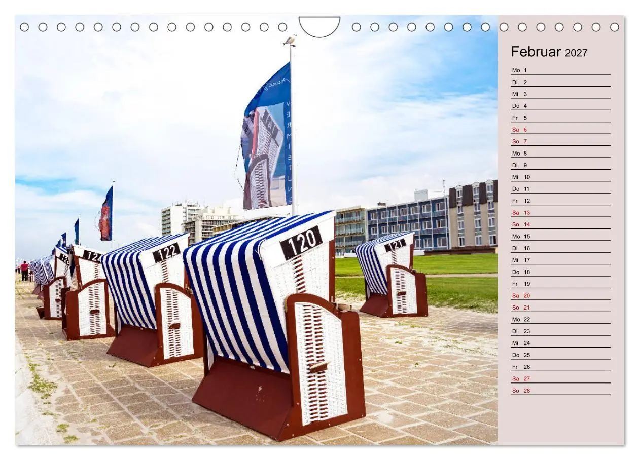 Bild: 9783569769335 | NORDERNEY Geburtstagskalender mit Planerfunktion (Wandkalender 2027...